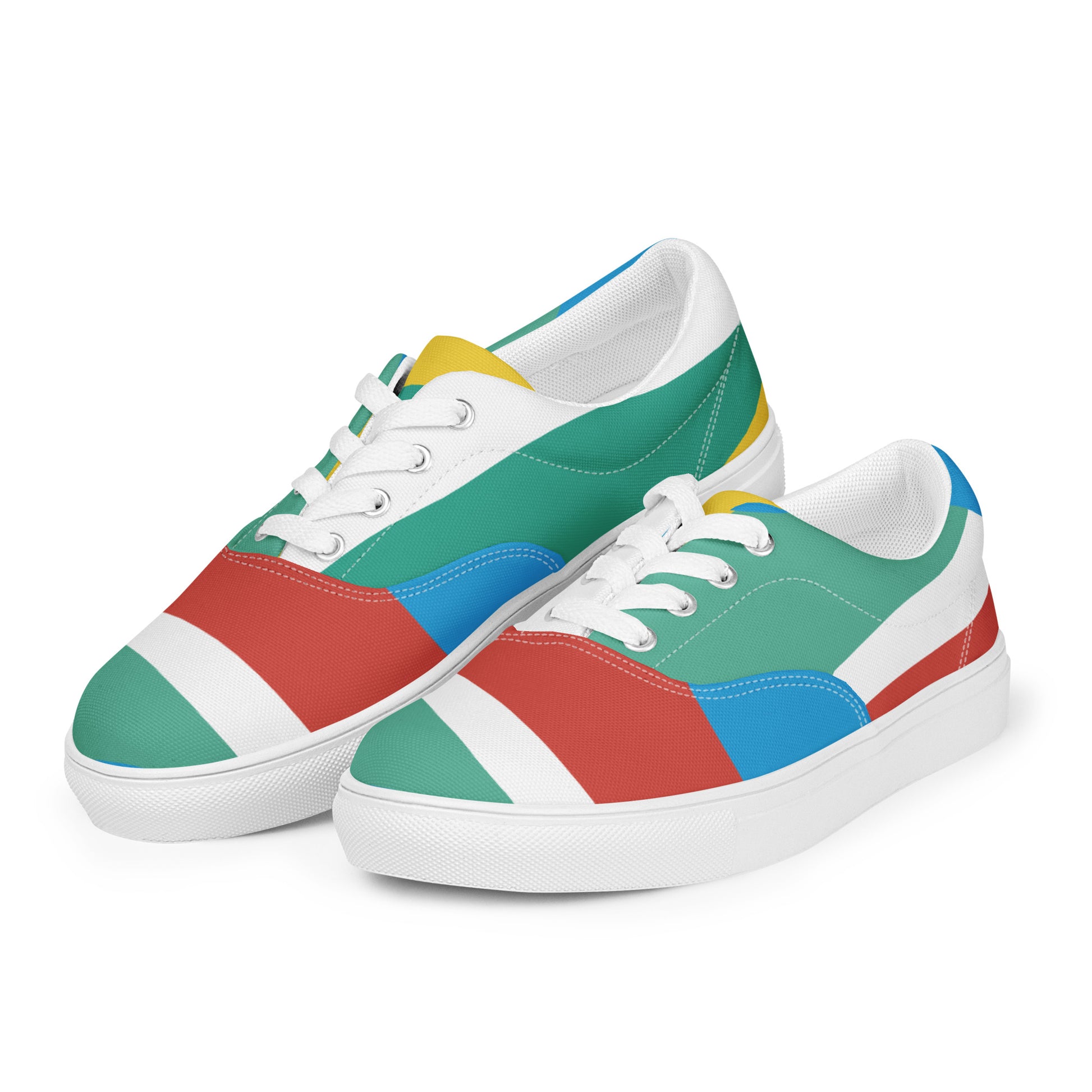 RAY OF LIGHT Women’s Lace-Up Canvas Shoes - SOULSKY