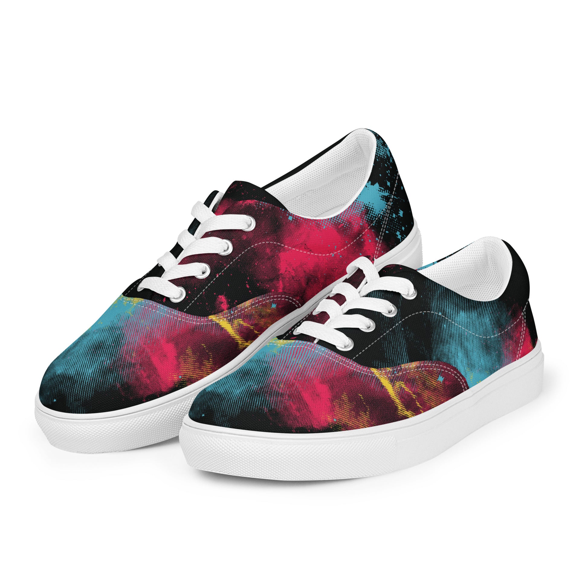 STARBURST Women’s Lace-Up Canvas Shoes - SOULSKY