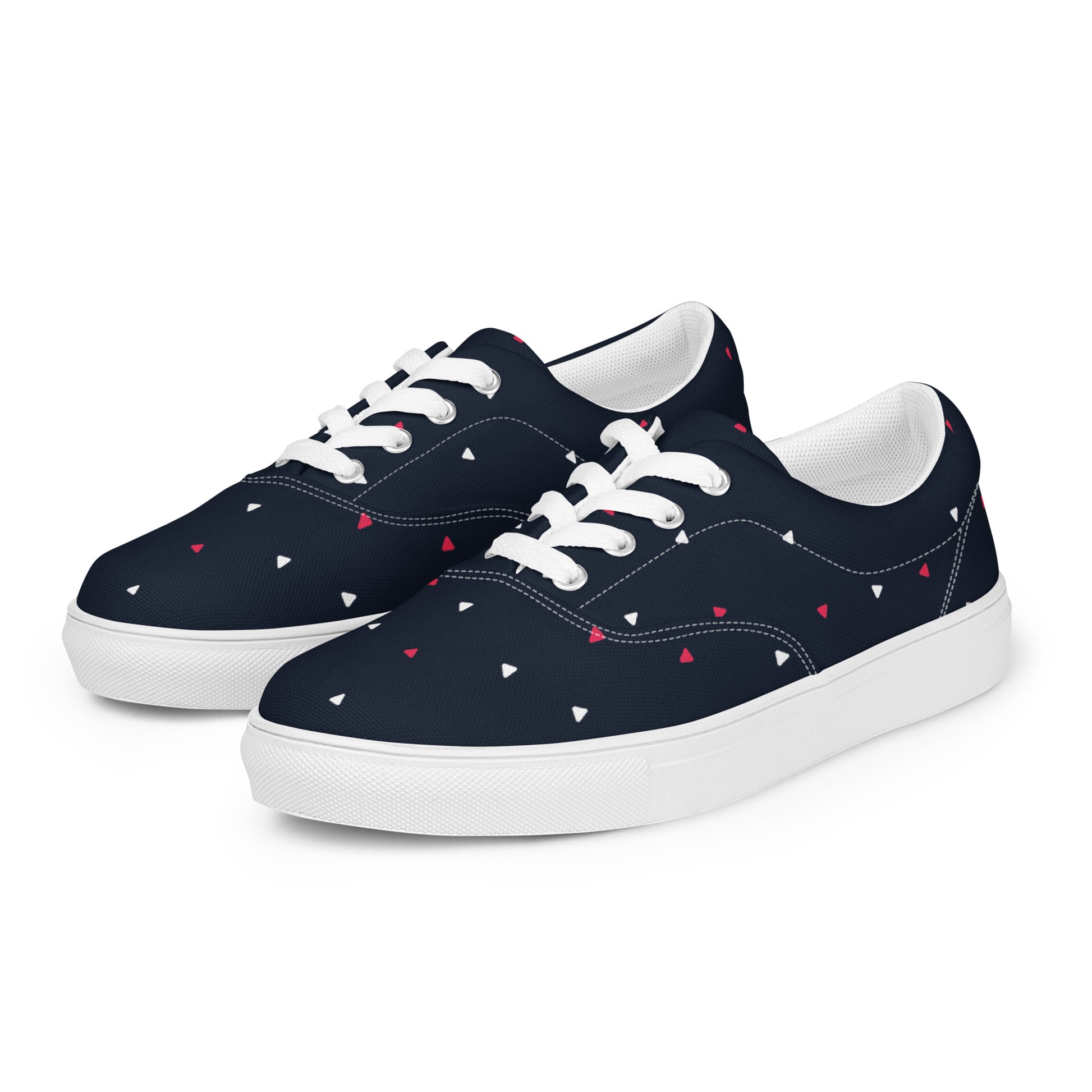 CELEBRATE GOOD TIMES Women’s Lace-Up Canvas Shoes - SOULSKY