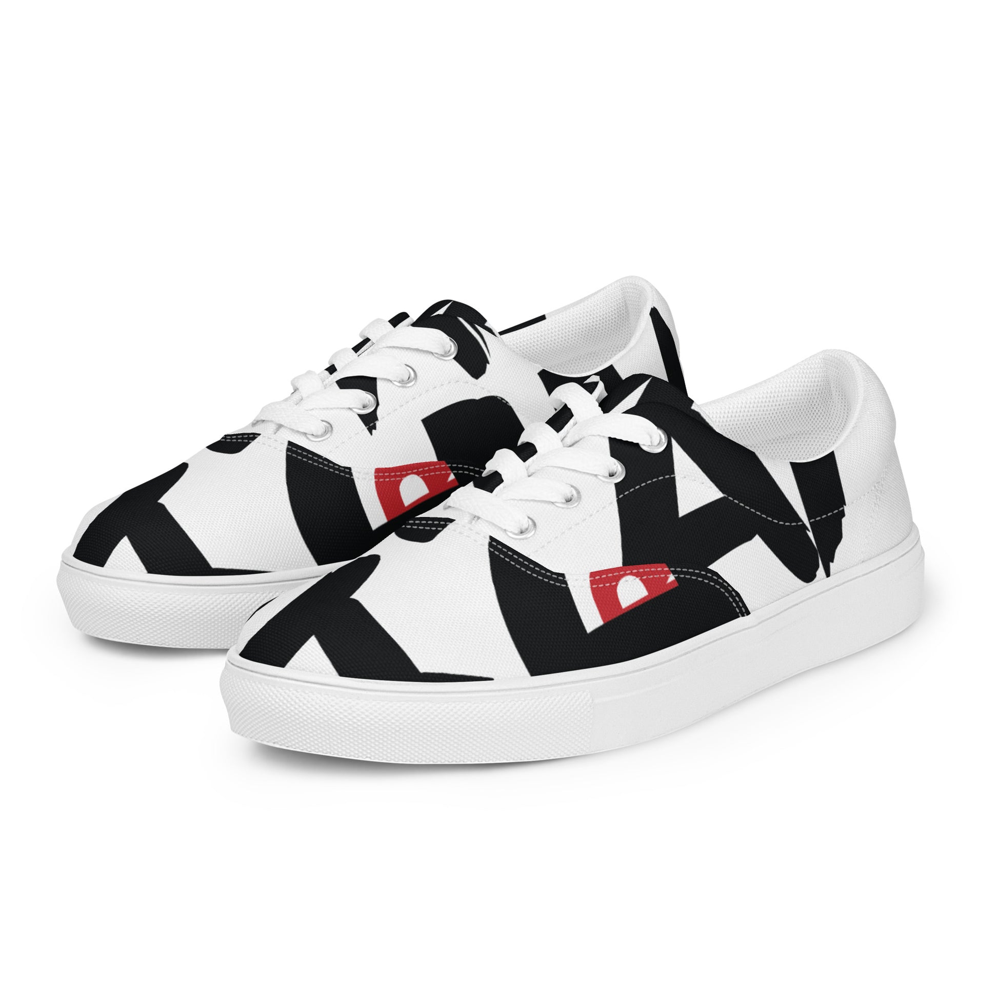 AFRICAN SAMURAI Women’s Lace-Up Canvas Shoes - SOULSKY