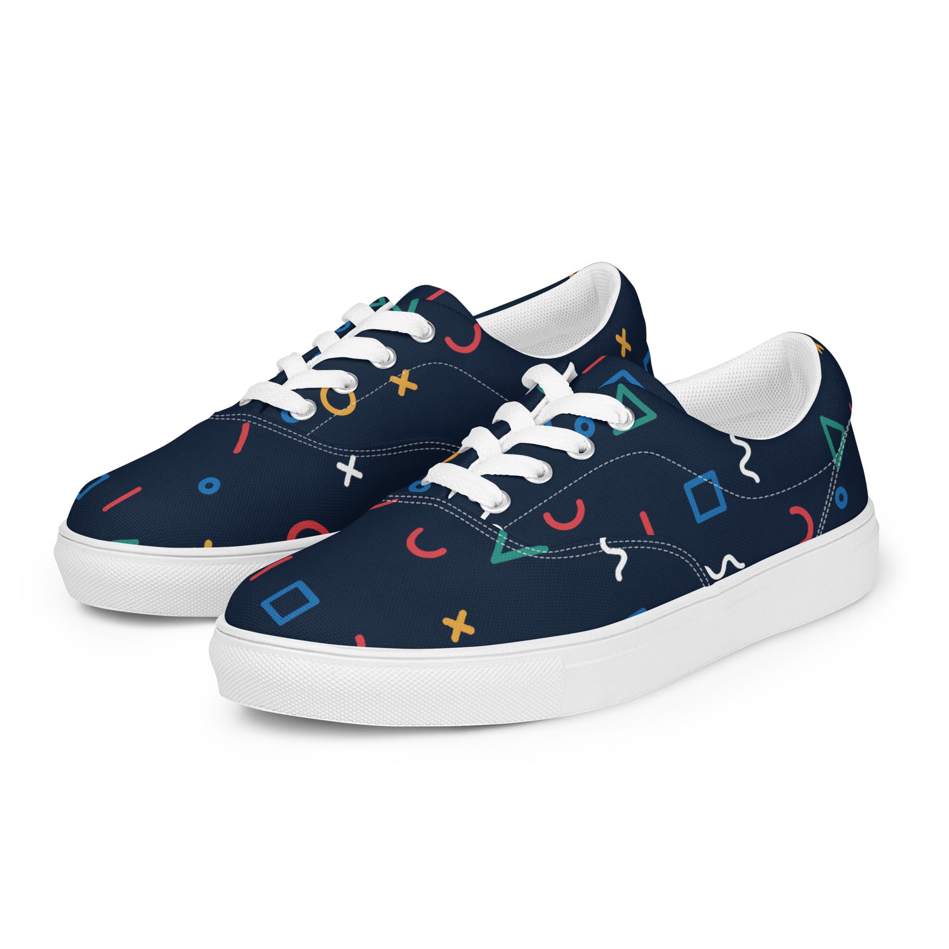 COSMIC Women’s Lace-Up Canvas Shoes - SOULSKY