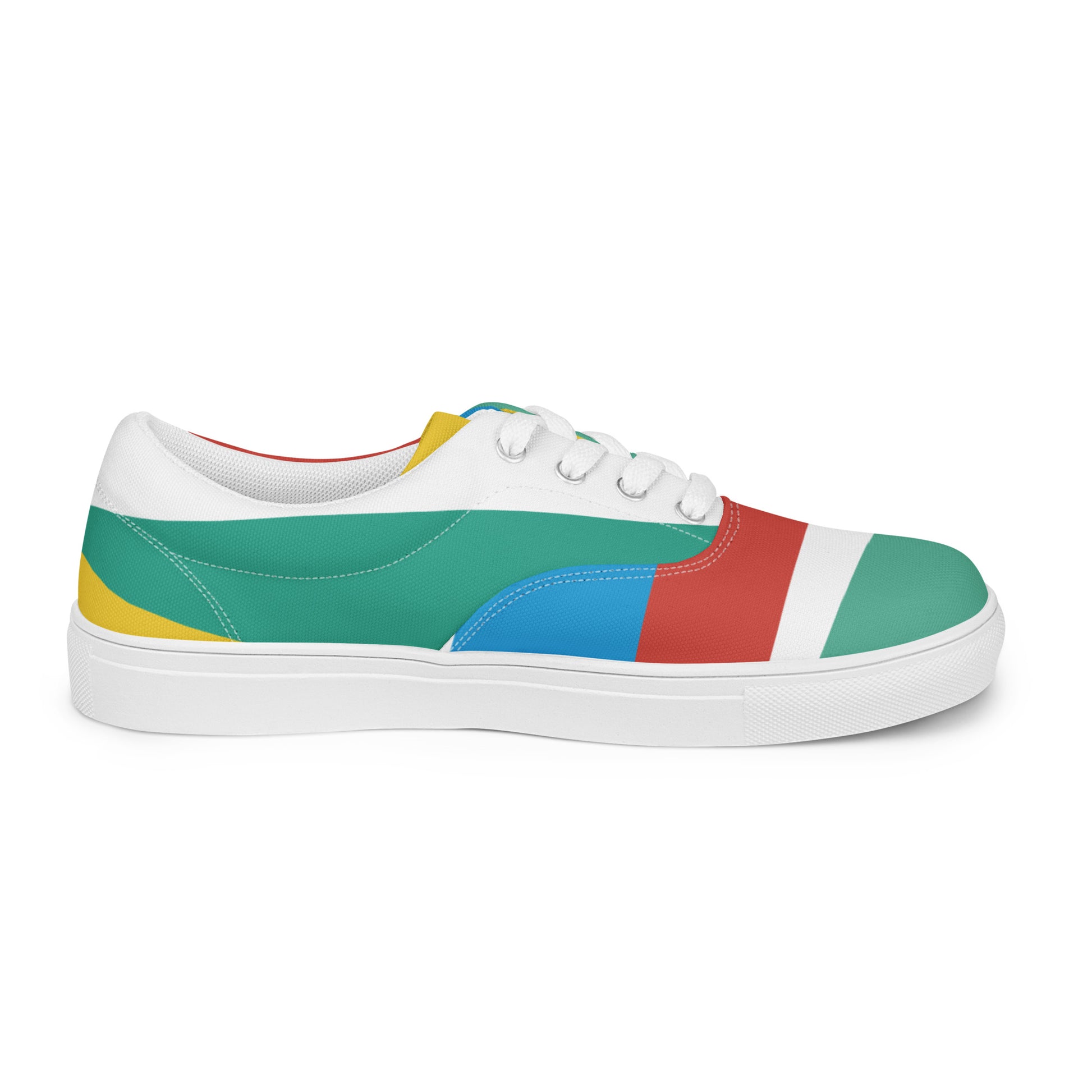 RAY OF LIGHT Women’s Lace-Up Canvas Shoes - SOULSKY