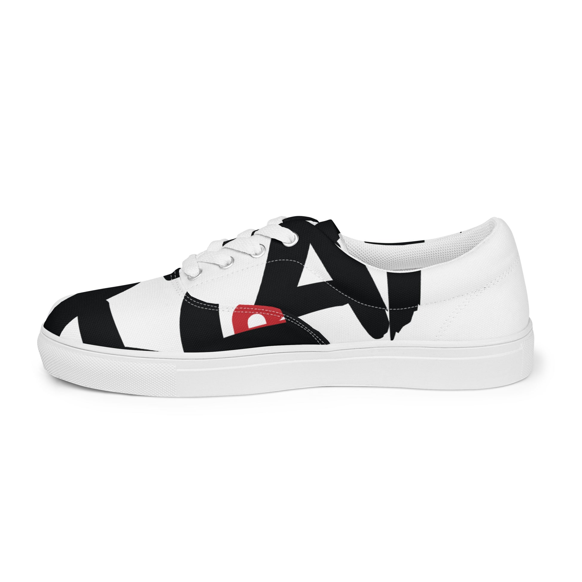 AFRICAN SAMURAI Women’s Lace-Up Canvas Shoes - SOULSKY