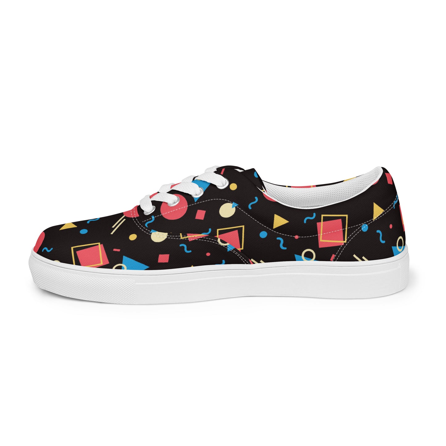 WATERMELON SUMMER Women’s Lace-Up Canvas Shoes