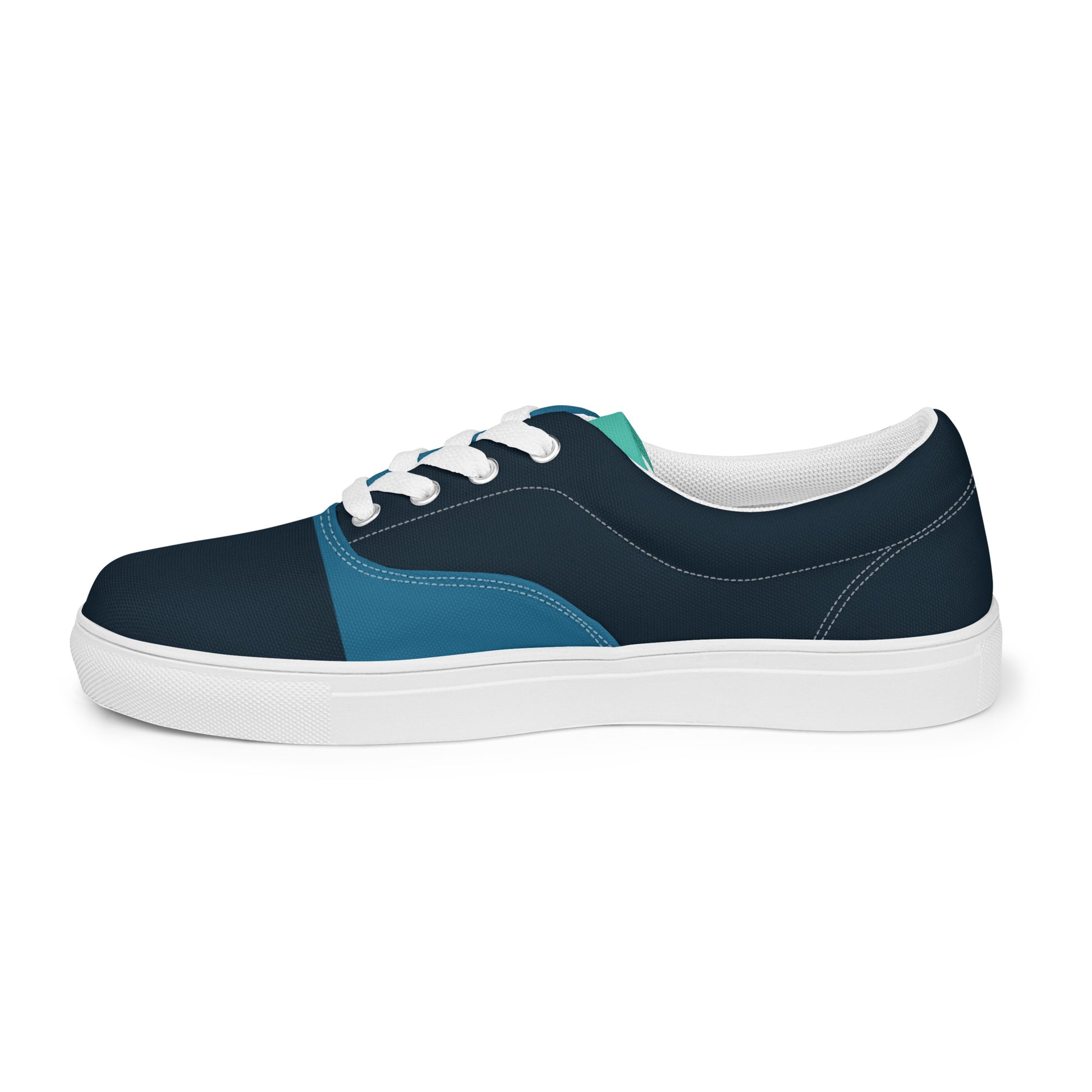 OCEAN DEPTHS Women’s Lace-Up Canvas Shoes - SOULSKY