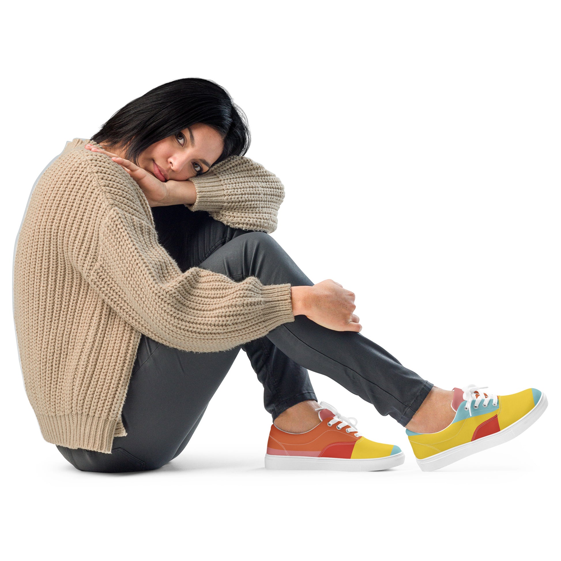 COLORFUL Women’s Lace-Up Canvas Shoes - SOULSKY