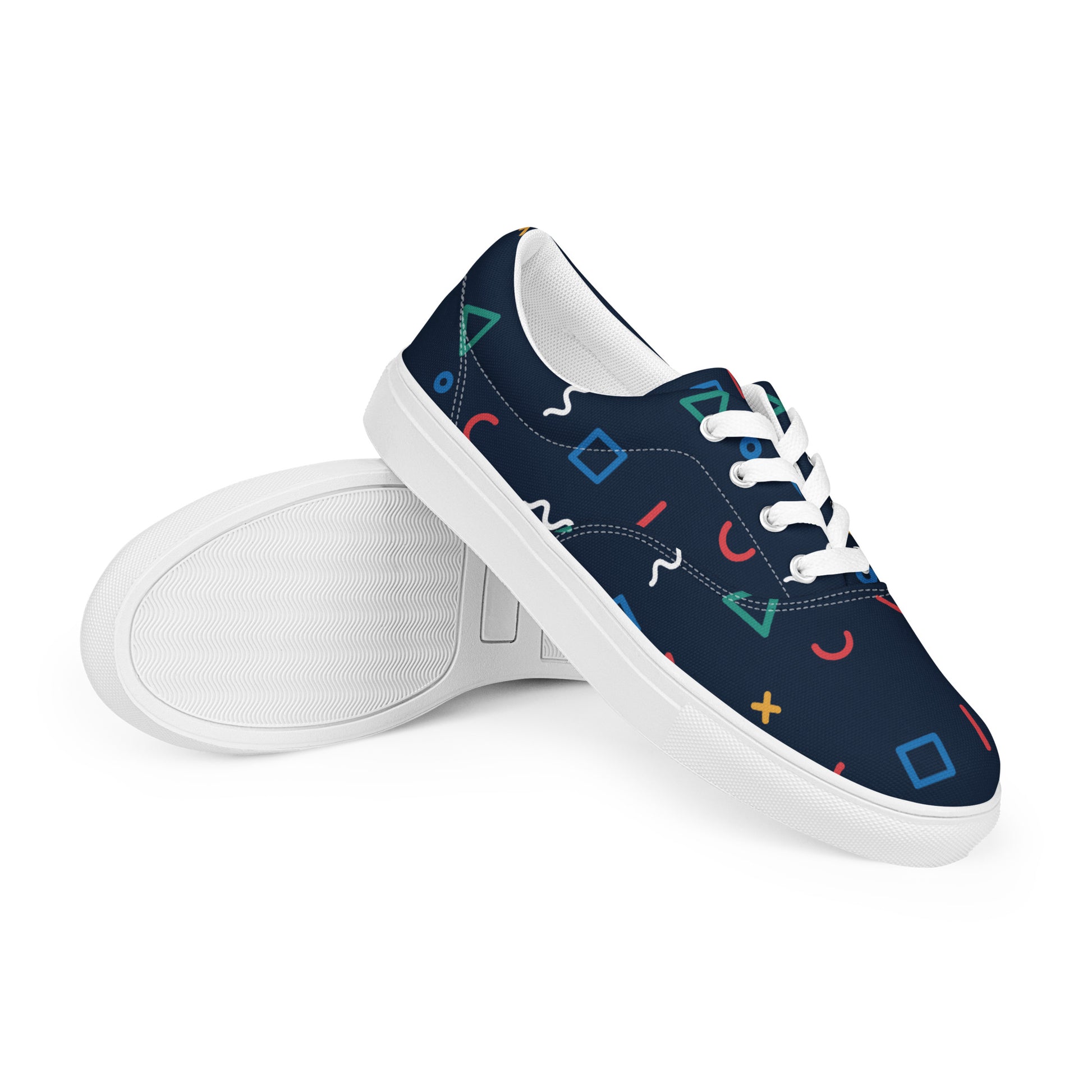 COSMIC Women’s Lace-Up Canvas Shoes - SOULSKY