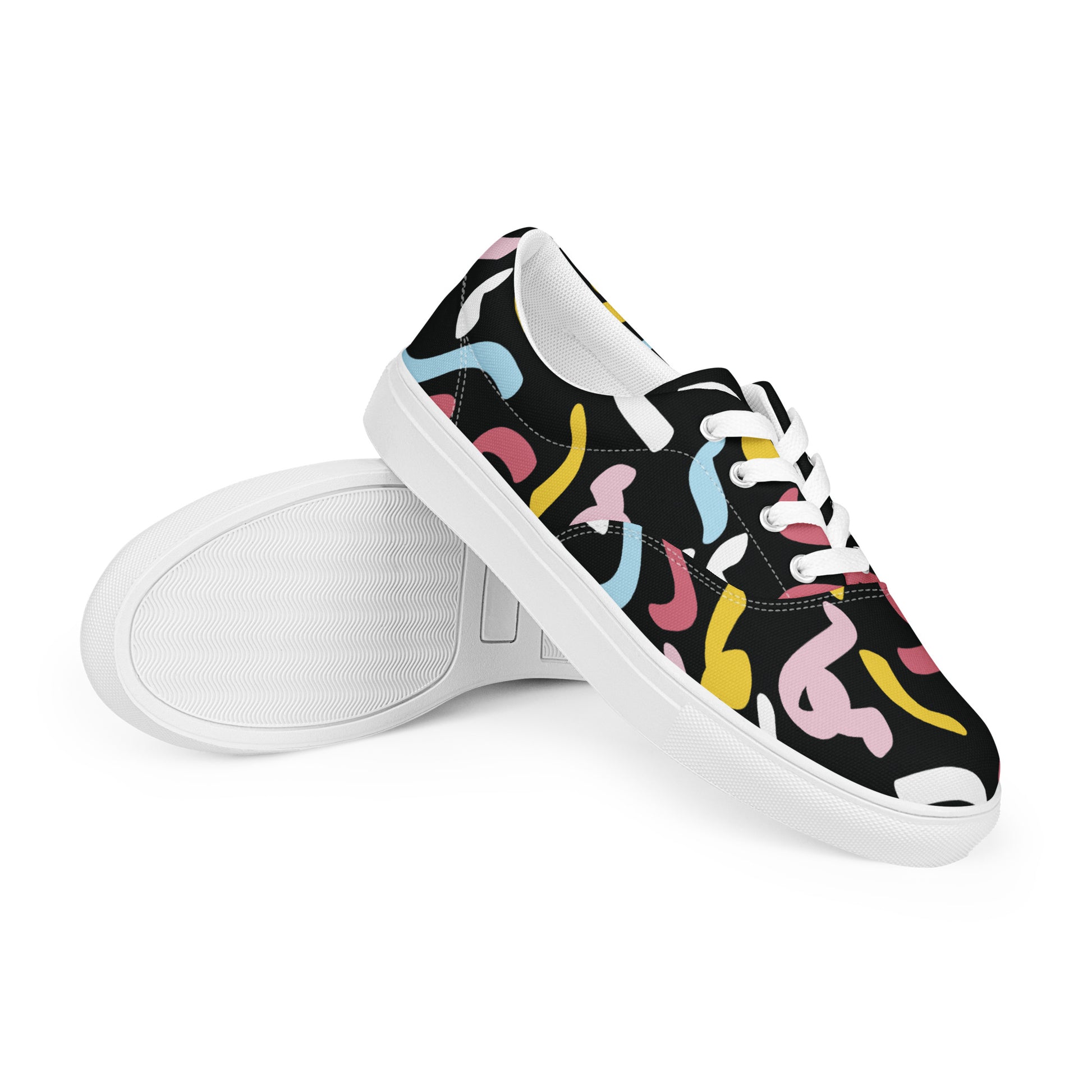 QUANTUM Women’s Lace-Up Canvas Shoes - SOULSKY