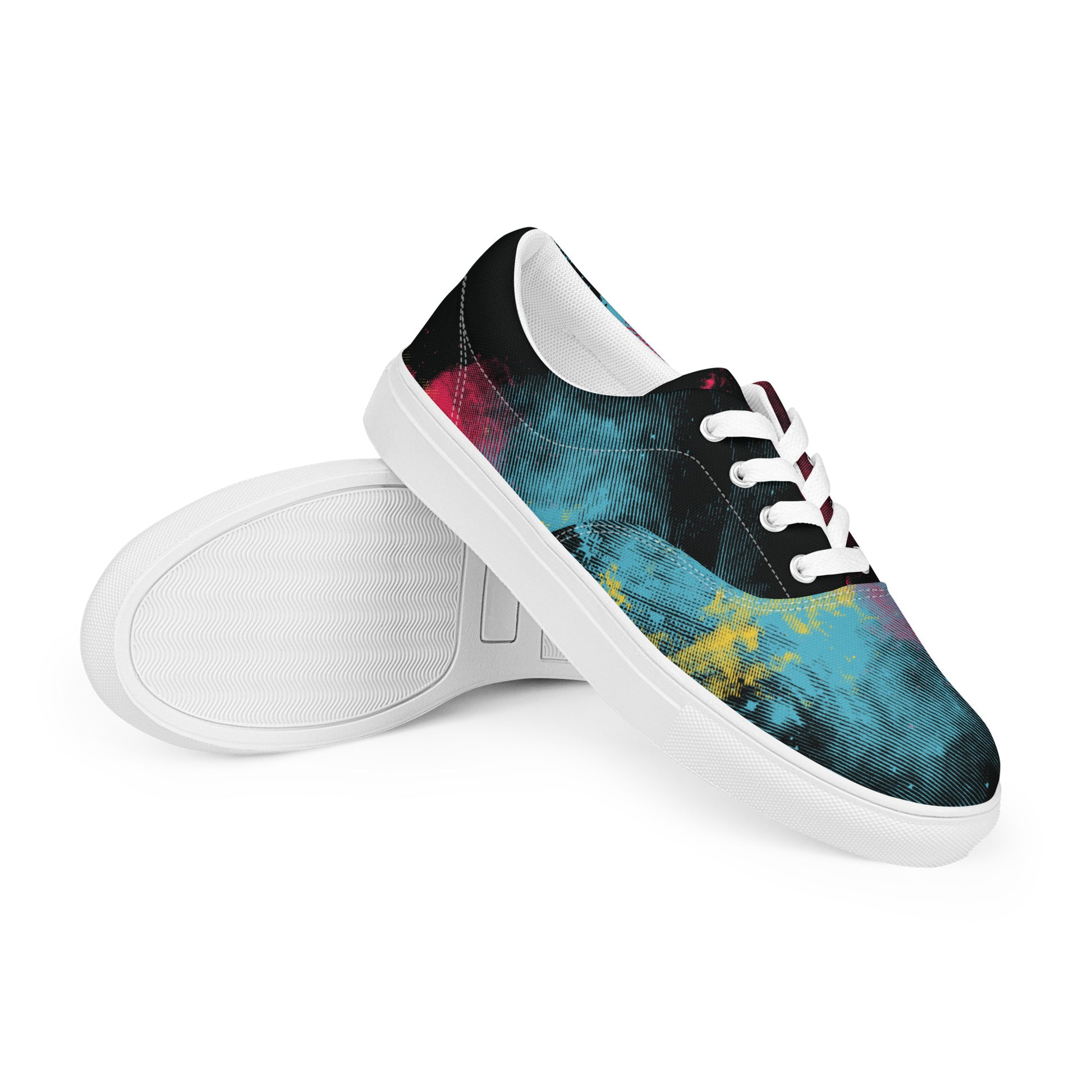 STARBURST Women’s Lace-Up Canvas Shoes - SOULSKY