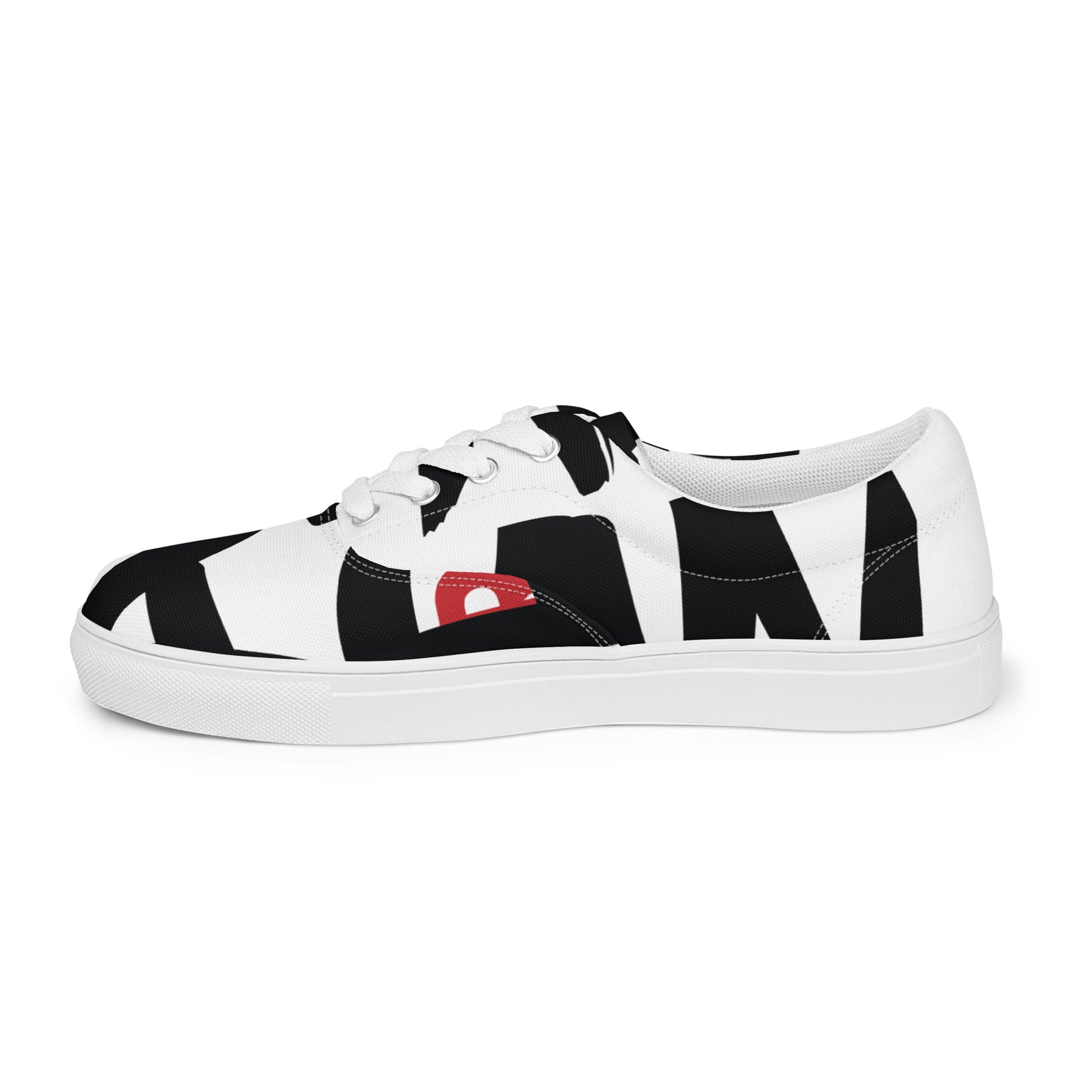 AFRICAN SAMURAI Women’s Lace-Up Canvas Shoes - SOULSKY