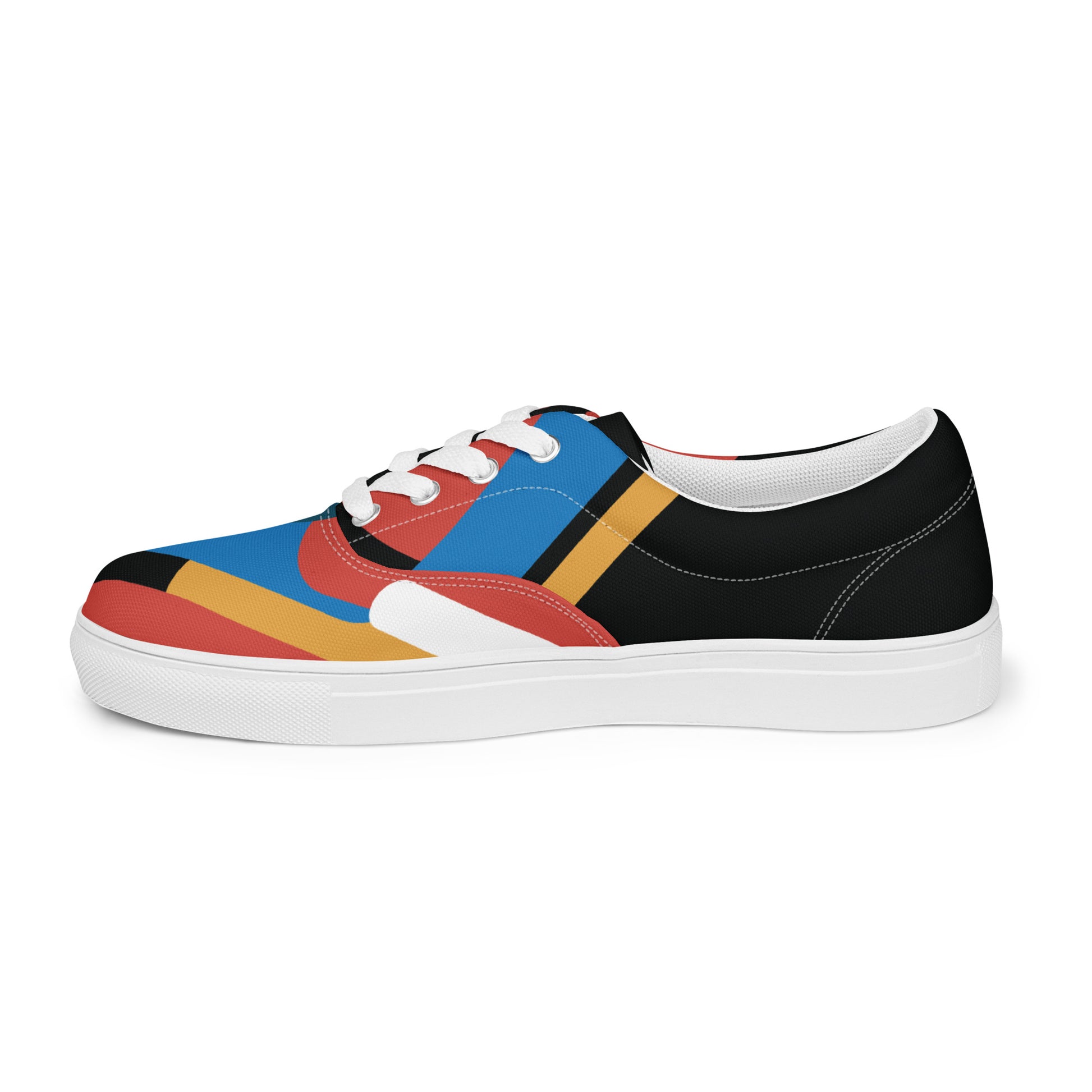 LIGHT STREAK Women’s Lace-Up Canvas Shoes - SOULSKY
