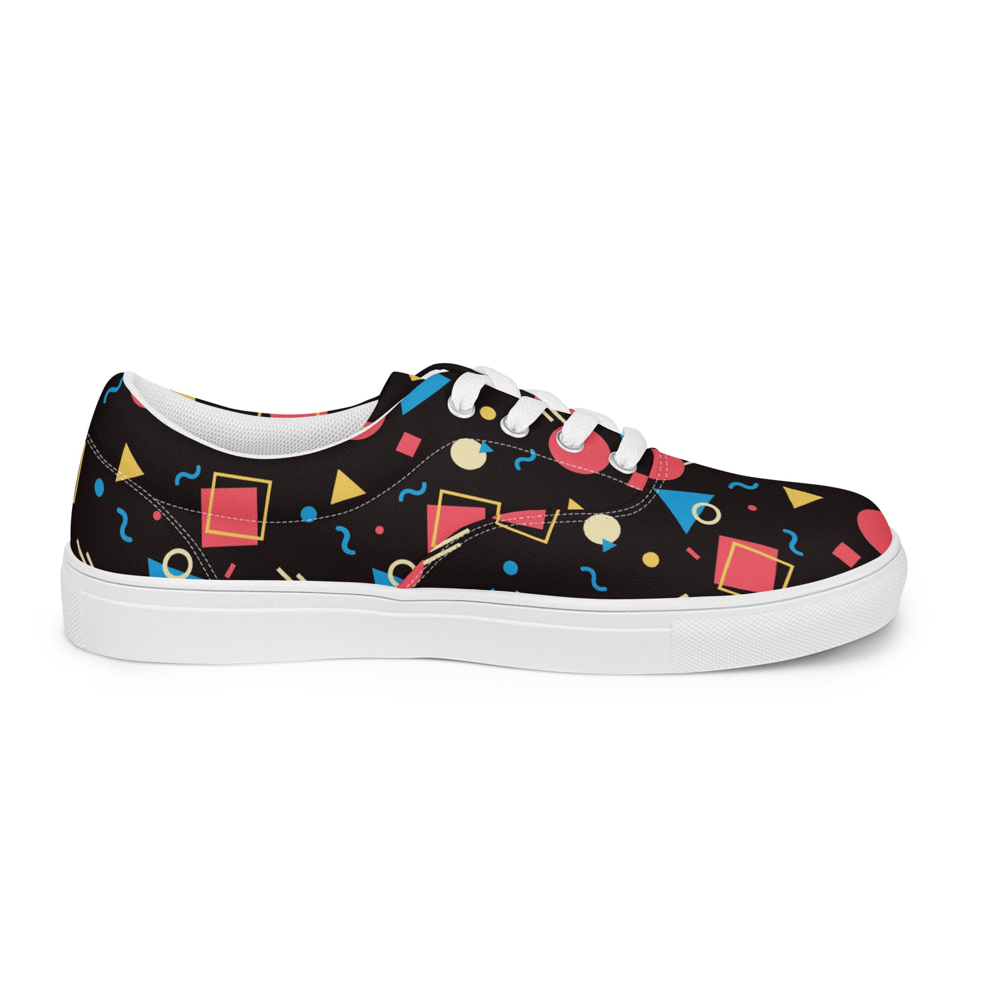 WATERMELON SUMMER Women’s Lace-Up Canvas Shoes - SOULSKY