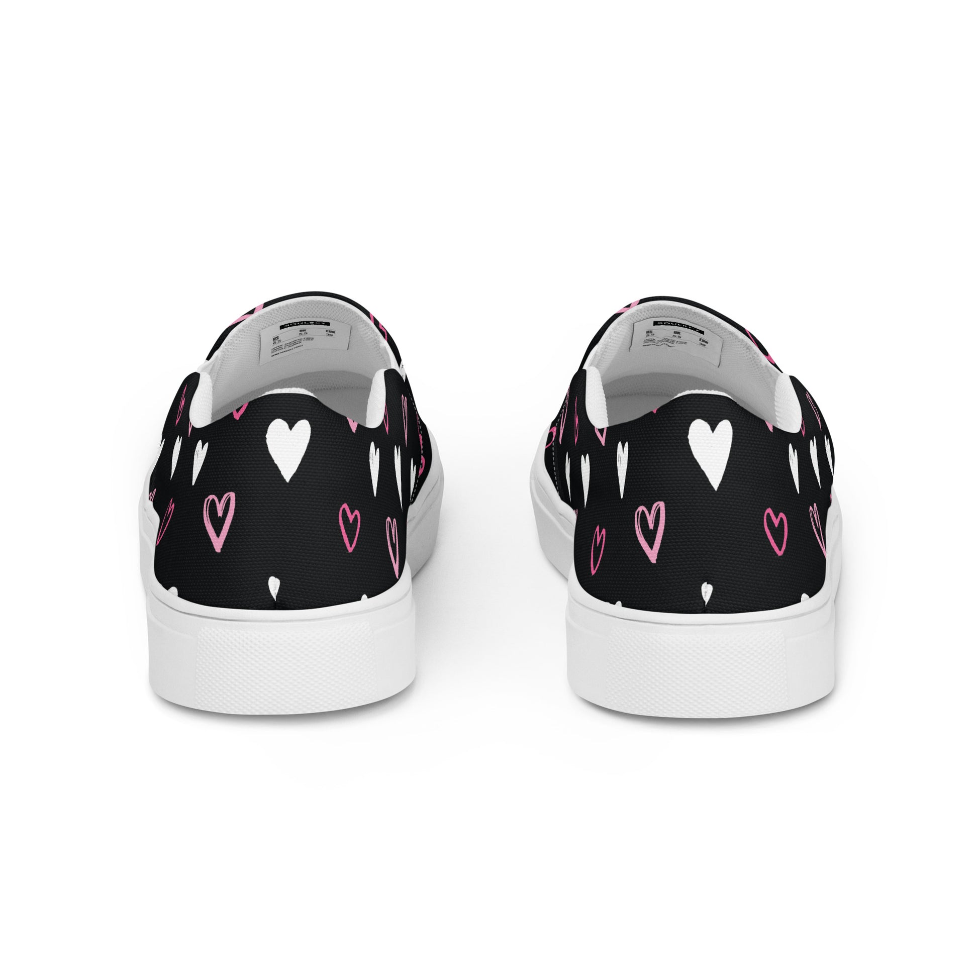 BE MY VALENTINE Women’s Slip-On Canvas Shoes - SOULSKY