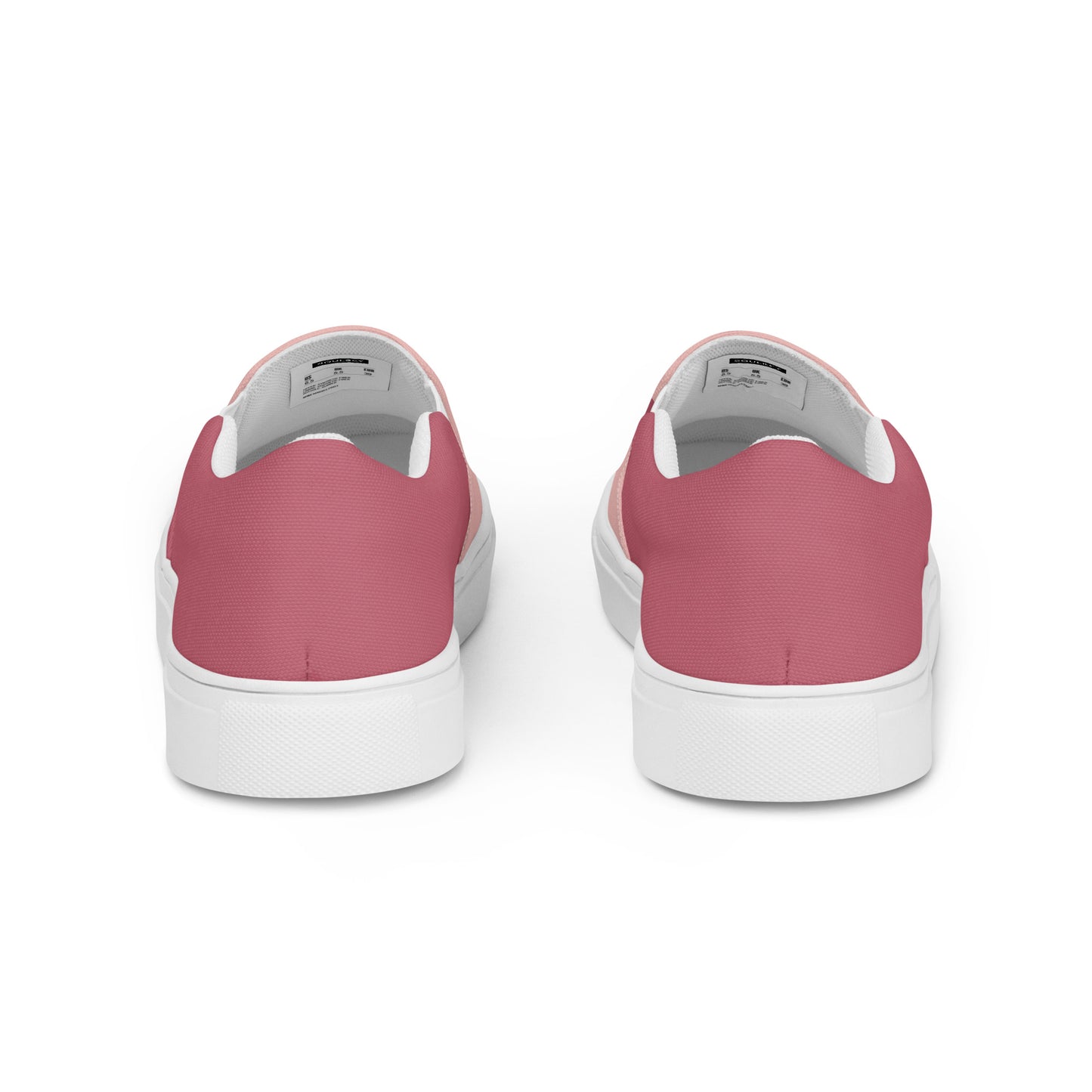 Women’s Slip-On Canvas Shoes (Pink, Mauve)