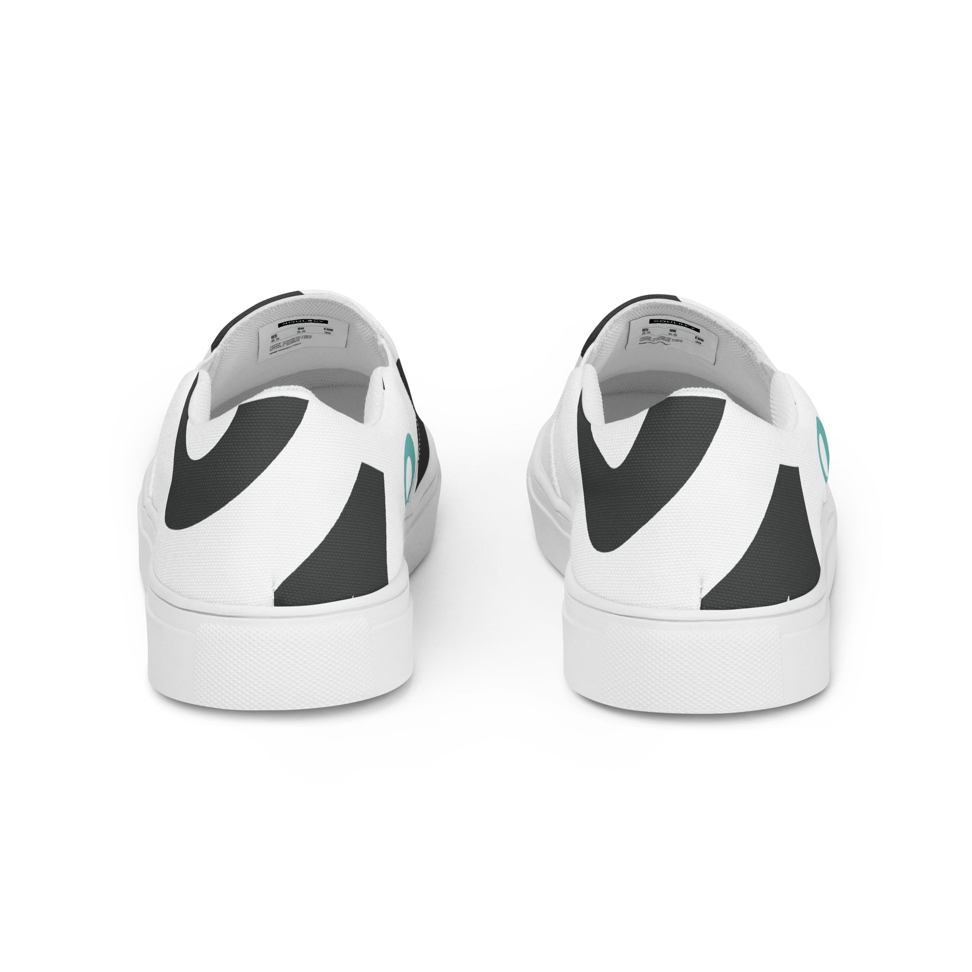 AFRICA IS THE FUTURE Women’s Slip-On Canvas Shoes (White) - SOULSKY