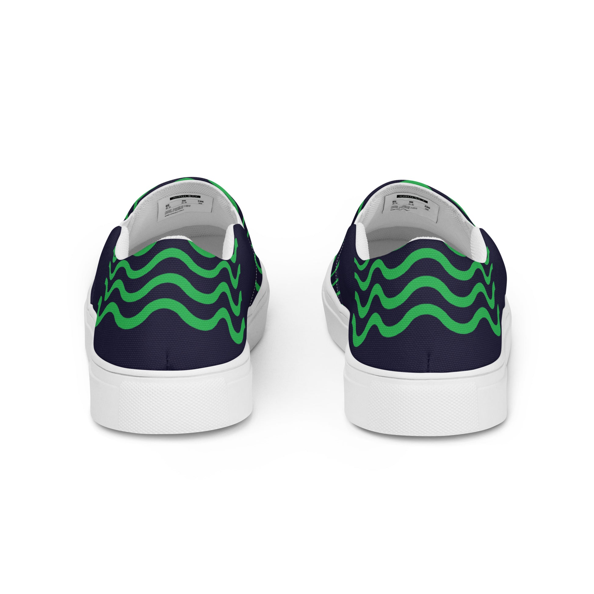 BE LIKE WATER Women’s Slip-On Canvas Shoes - SOULSKY
