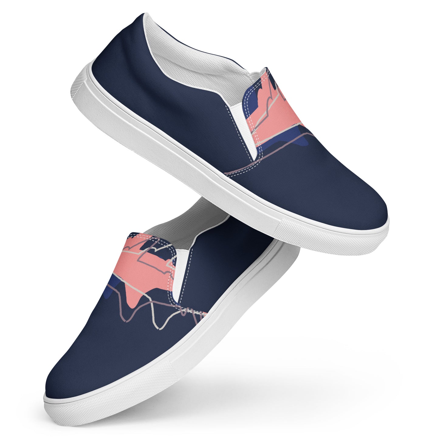 STAY THE COURSE Women’s Slip-On Canvas Shoes