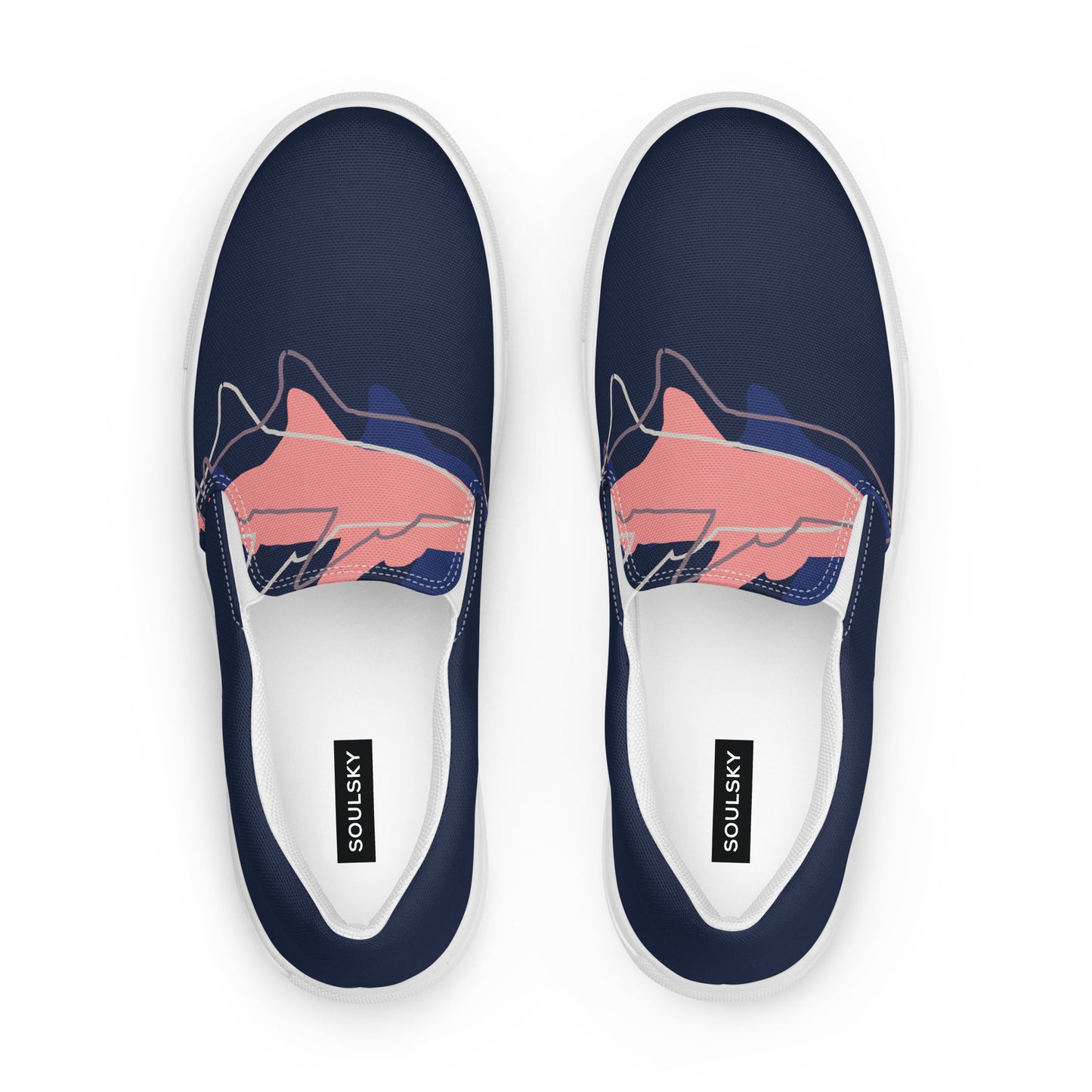 STAY THE COURSE Women’s Slip-On Canvas Shoes