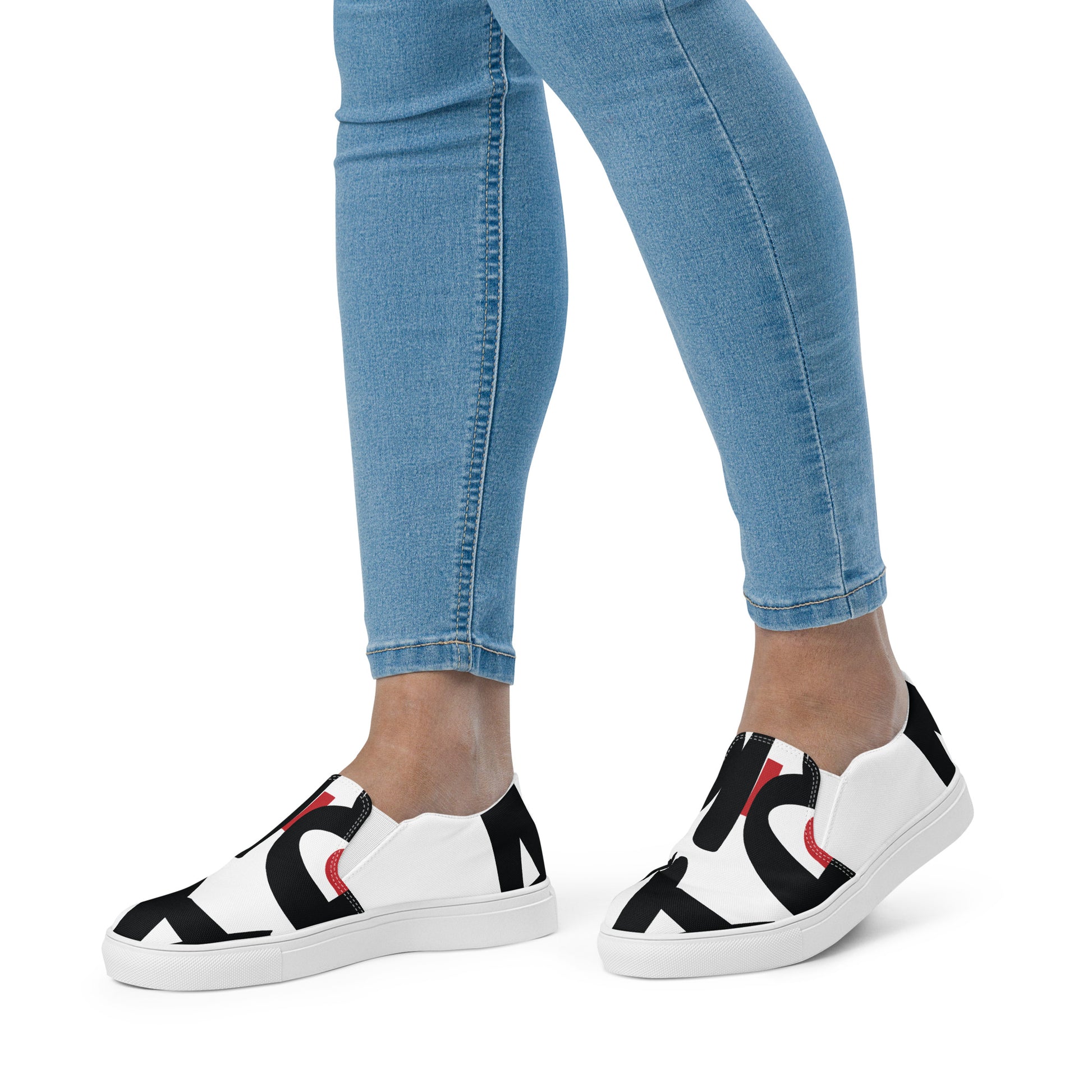 AFRICAN SAMURAI Women’s Slip-On Canvas Shoes - SOULSKY