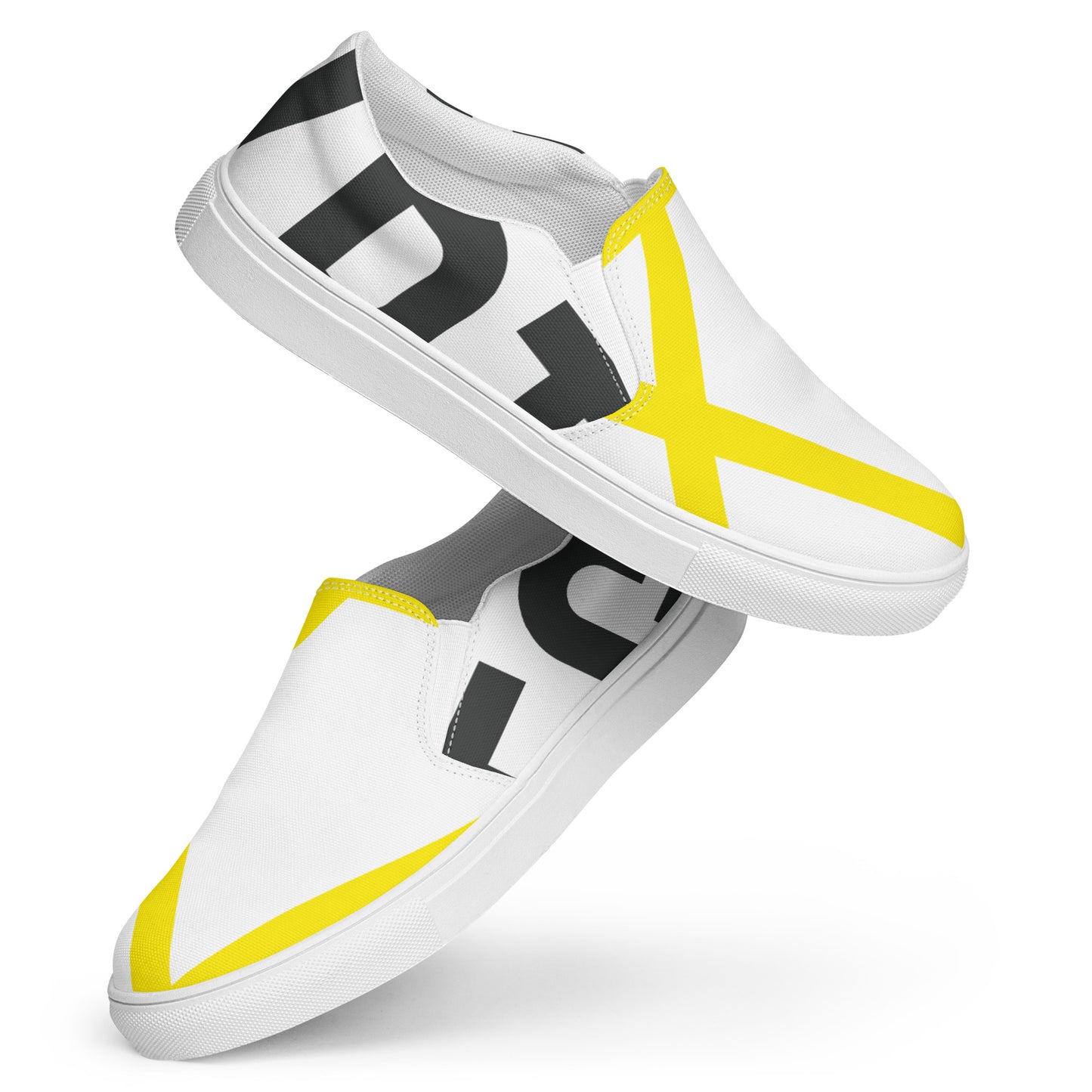 EGYPT Women’s Slip-On Canvas Shoes (White)