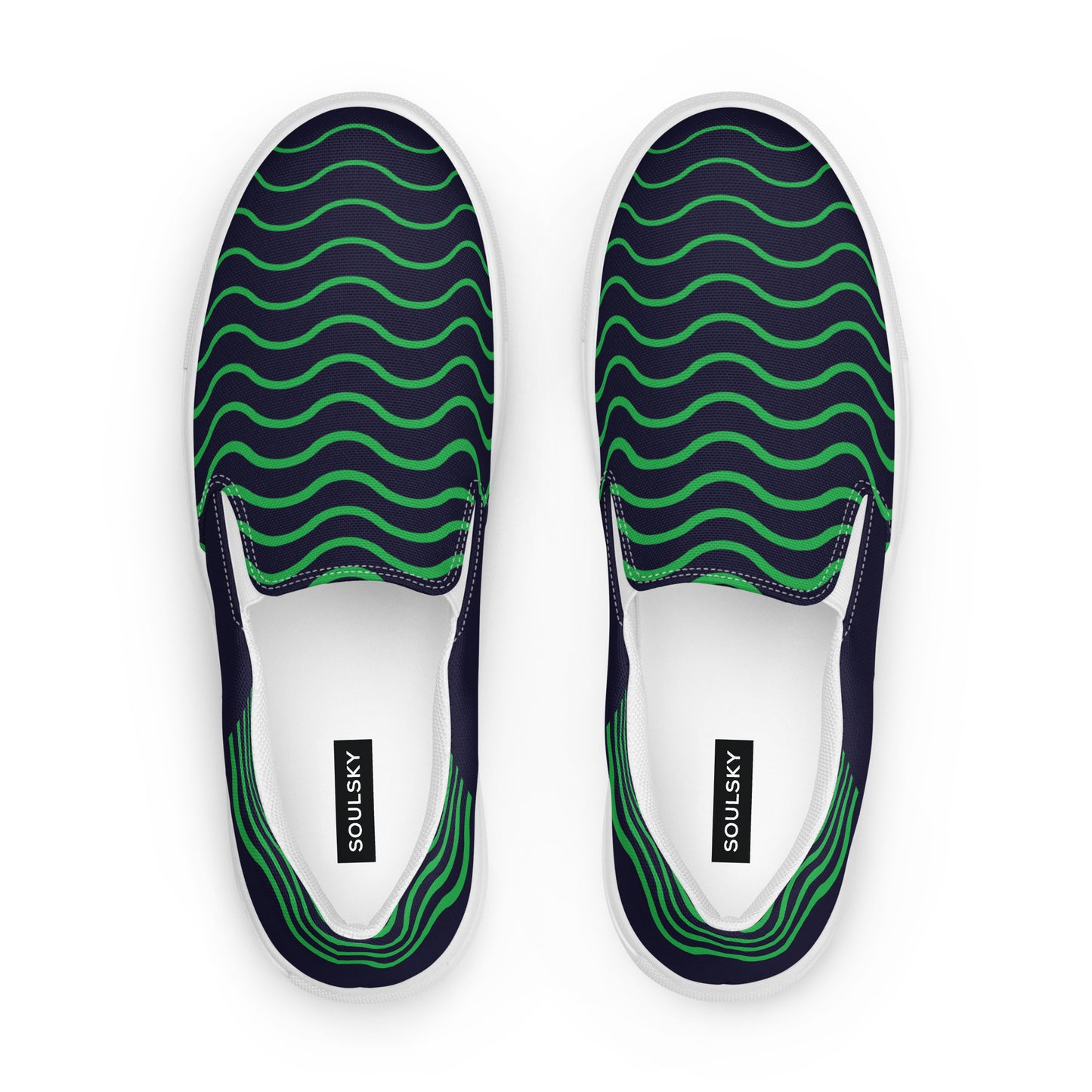 BE LIKE WATER Women’s Slip-On Canvas Shoes