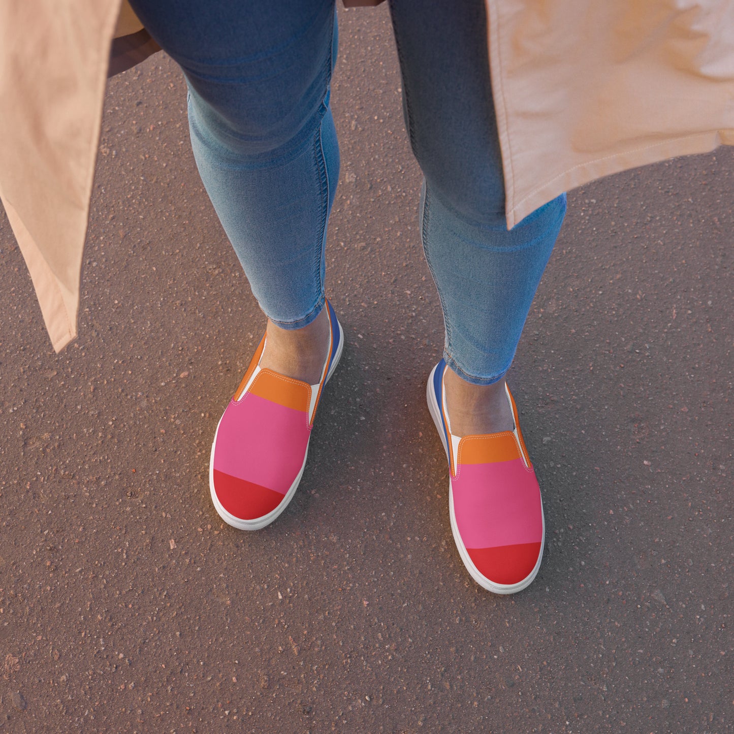 COLORFUL Women’s Slip-On Canvas Shoes (80's Flow)