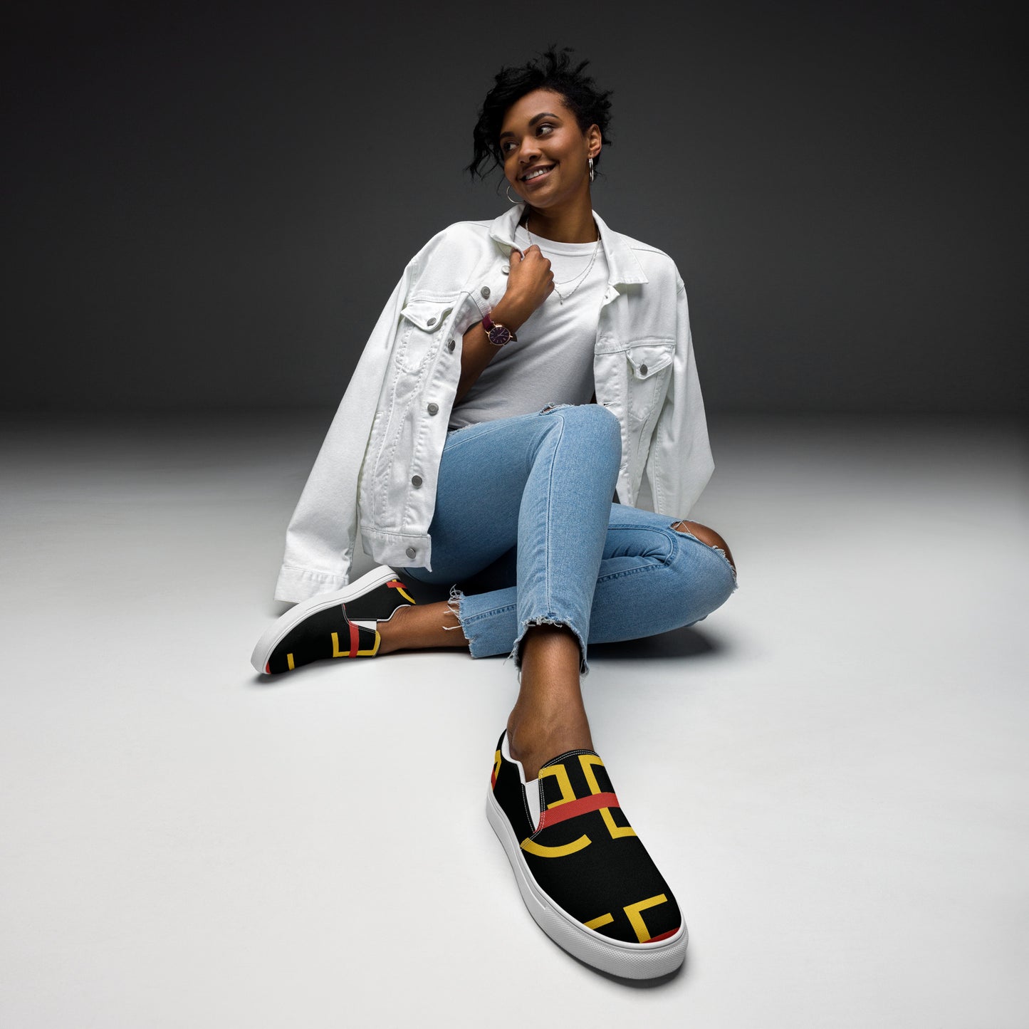 LEGEND Women’s Slip-On Canvas Shoes