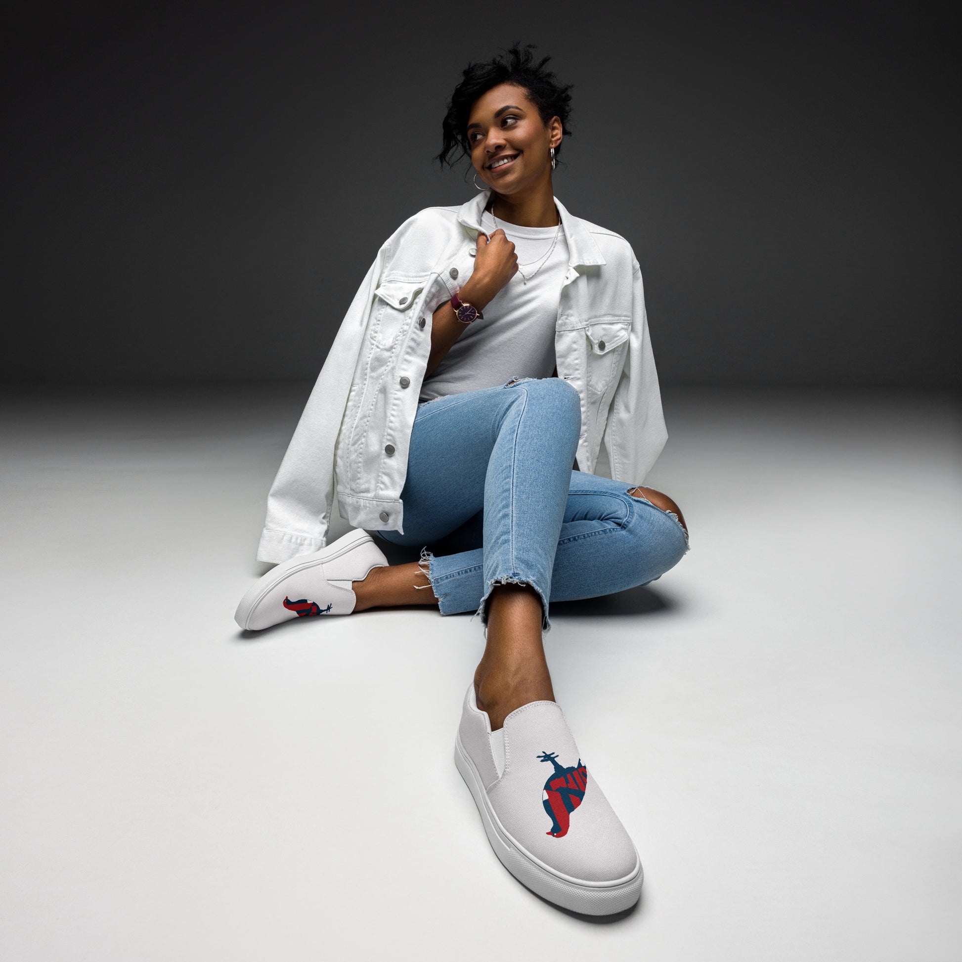 BE PROUD Women's Slip-On Canvas Shoes - SOULSKY