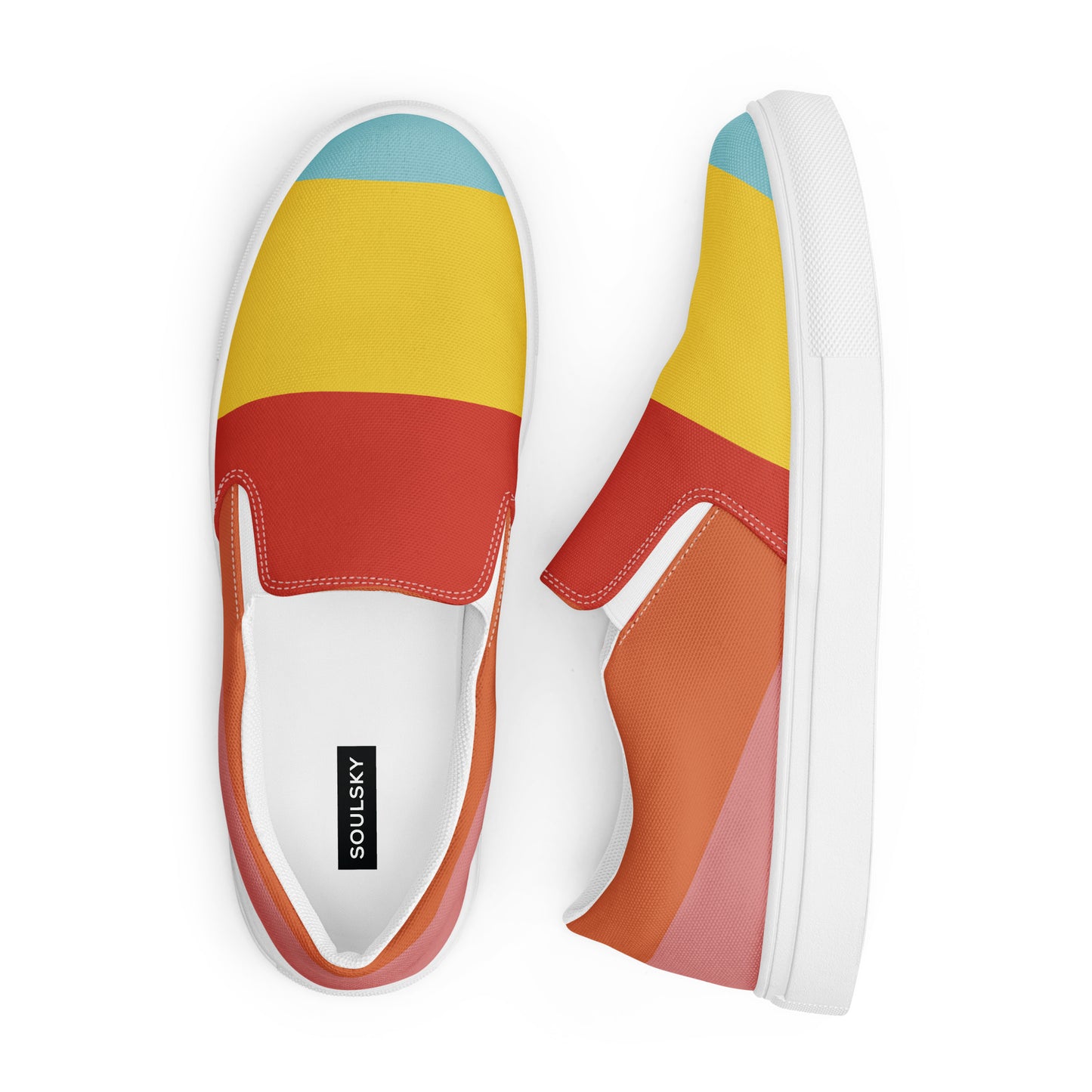COLORFUL Women’s Slip-On Canvas Shoes