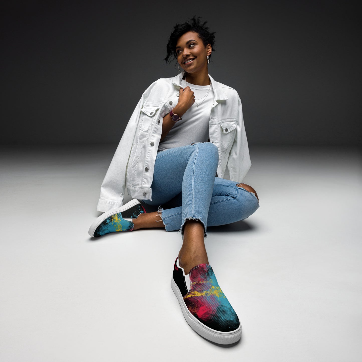 STARBURST Women’s Slip-On Canvas Shoes