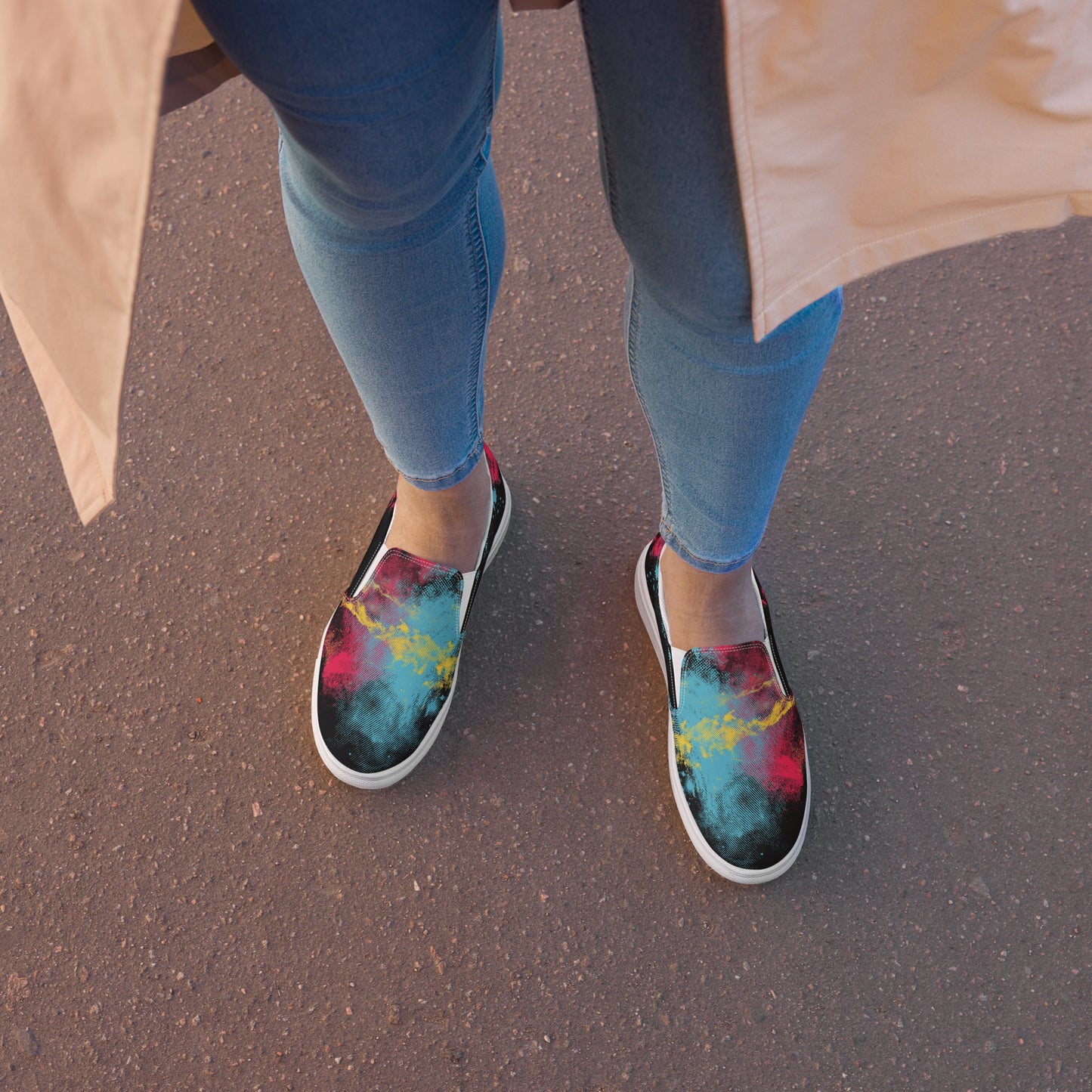 STARBURST Women’s Slip-On Canvas Shoes