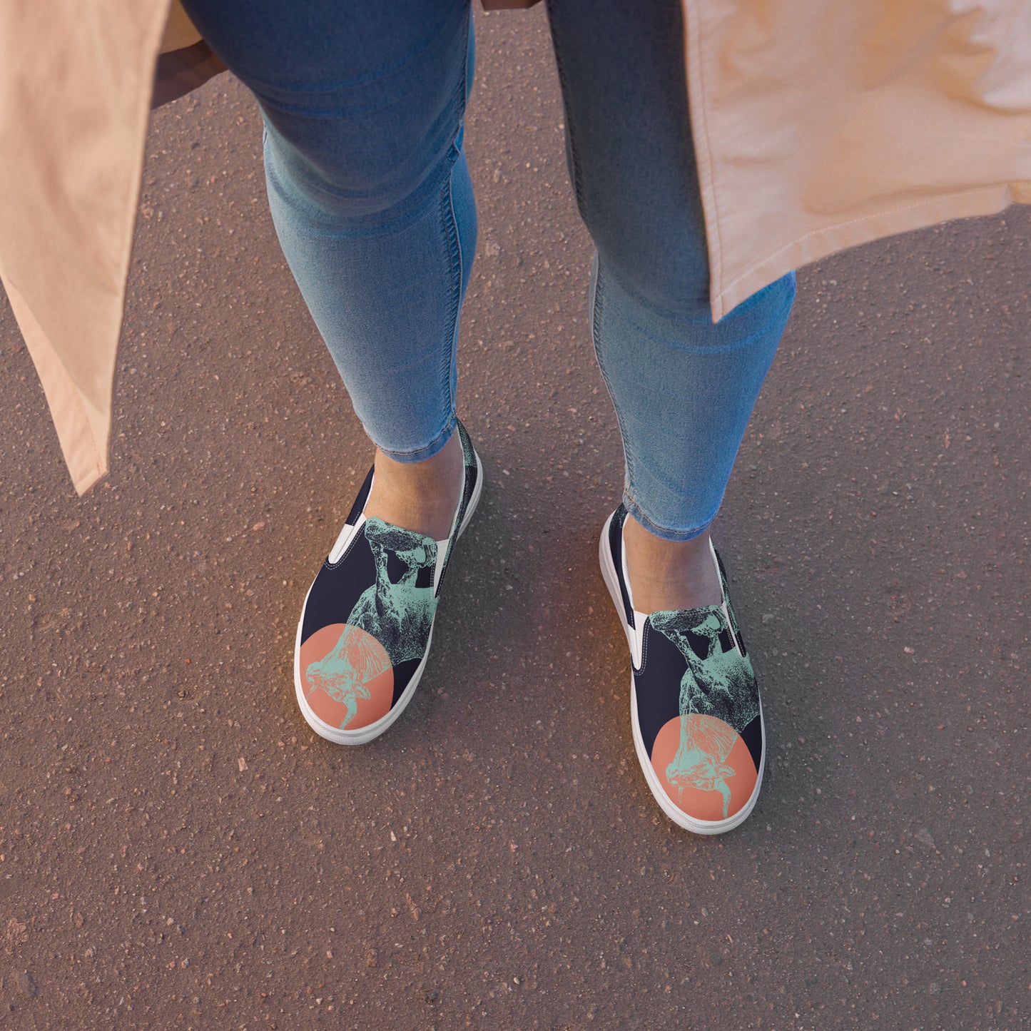 CARPE DIEM Women’s Slip-On Canvas Shoes