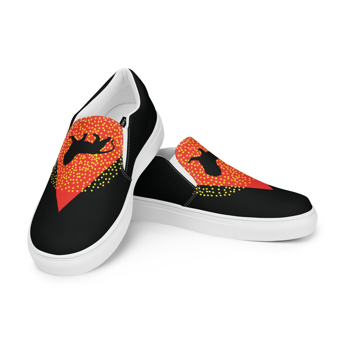 CENTER YOURSELF Women’s Slip-On Canvas Shoes