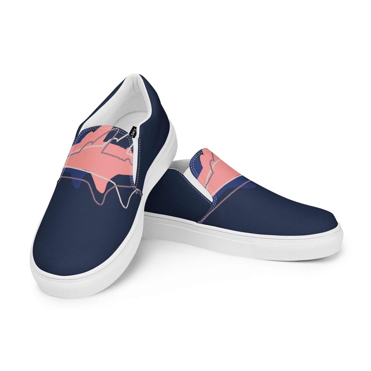 STAY THE COURSE Women’s Slip-On Canvas Shoes