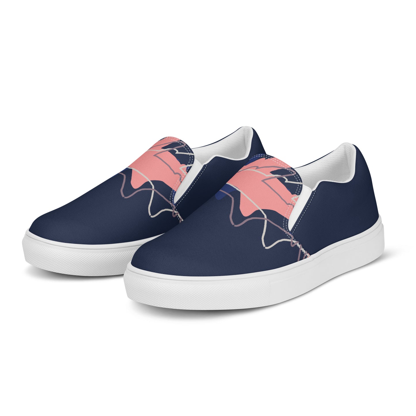STAY THE COURSE Women’s Slip-On Canvas Shoes