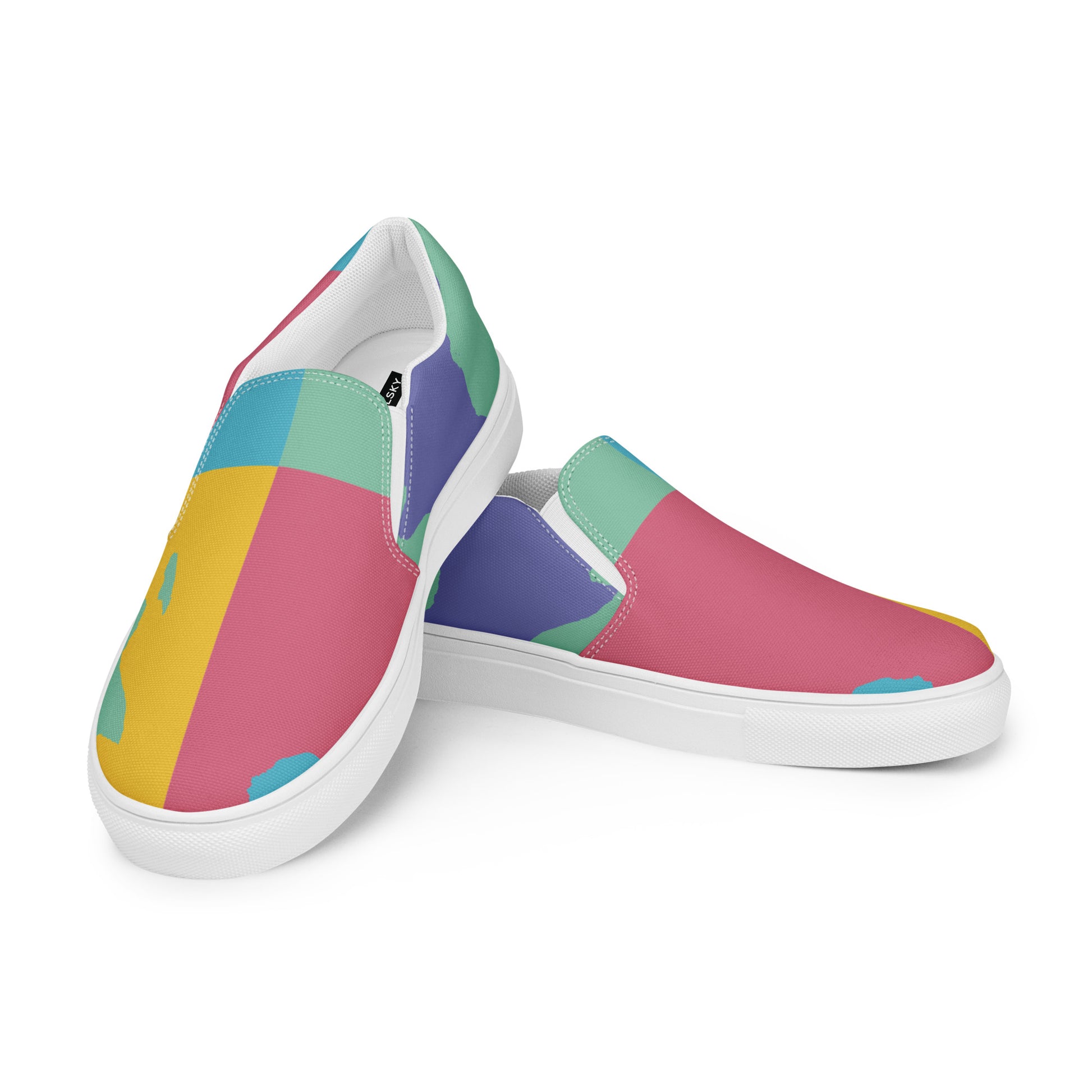AFRICA WARHOL Women’s Slip-On Canvas Shoes (Retro) - SOULSKY