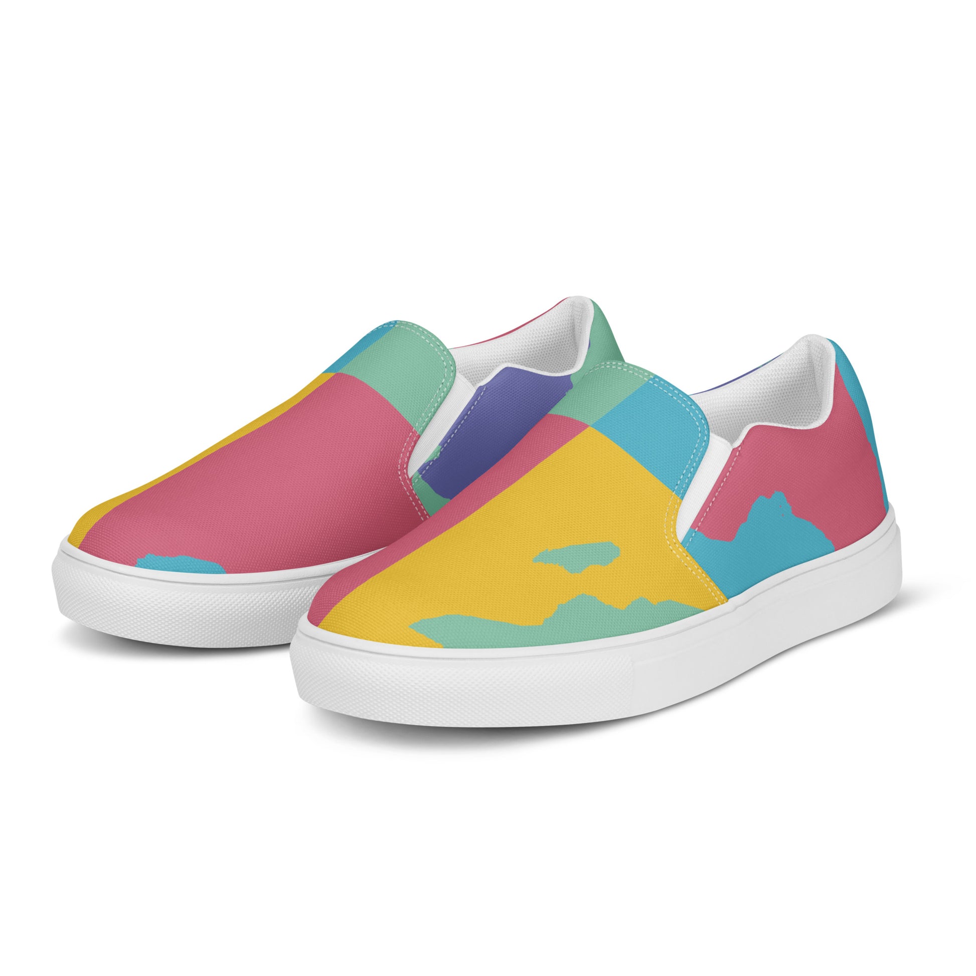 AFRICA WARHOL Women’s Slip-On Canvas Shoes (Retro) - SOULSKY