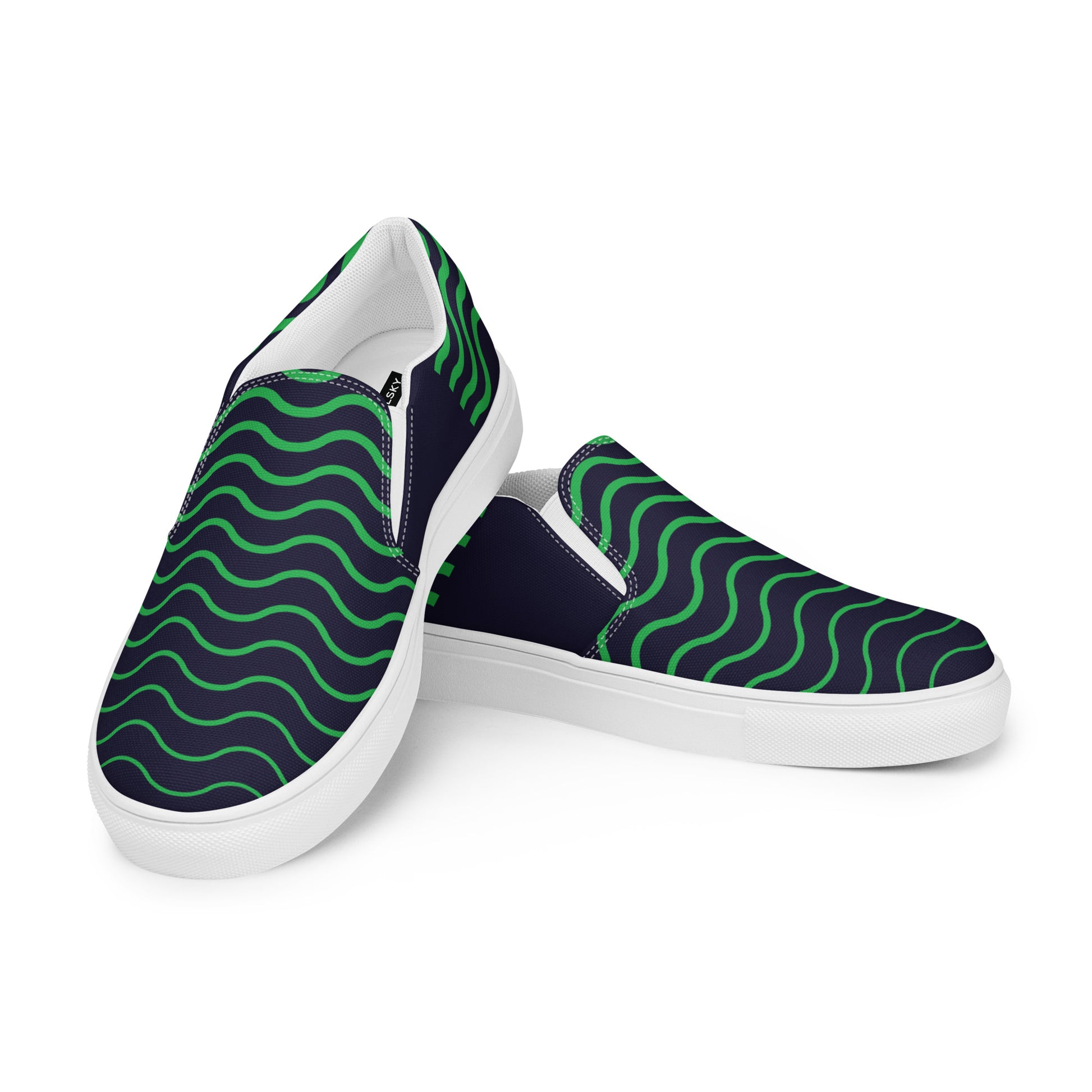 BE LIKE WATER Women’s Slip-On Canvas Shoes - SOULSKY