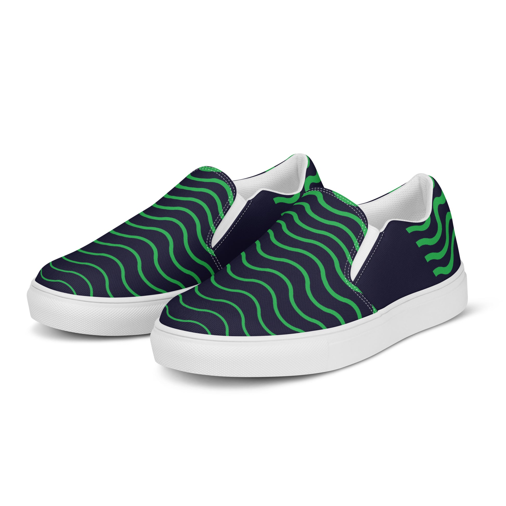 BE LIKE WATER Women’s Slip-On Canvas Shoes - SOULSKY