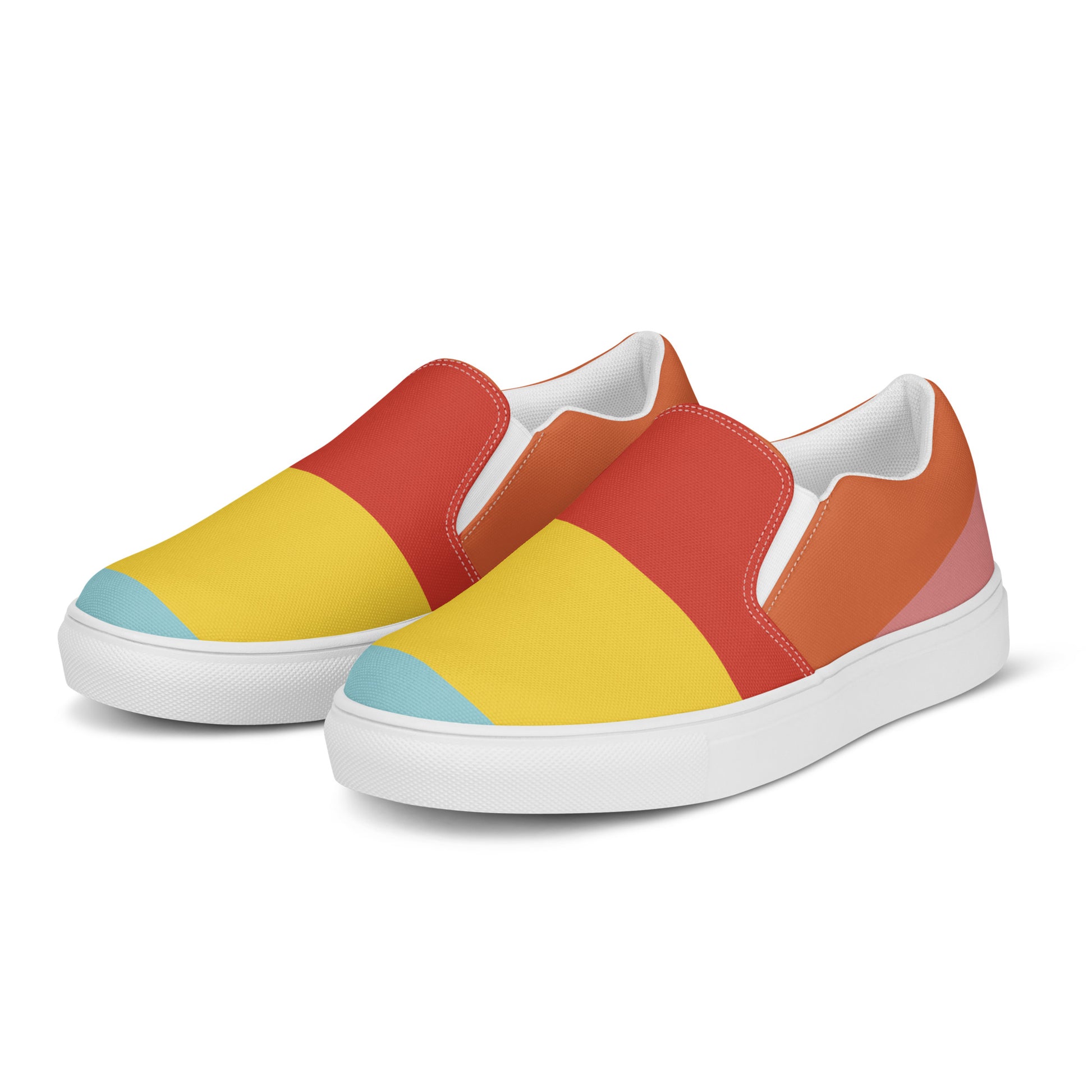 COLORFUL Women’s Slip-On Canvas Shoes - SOULSKY
