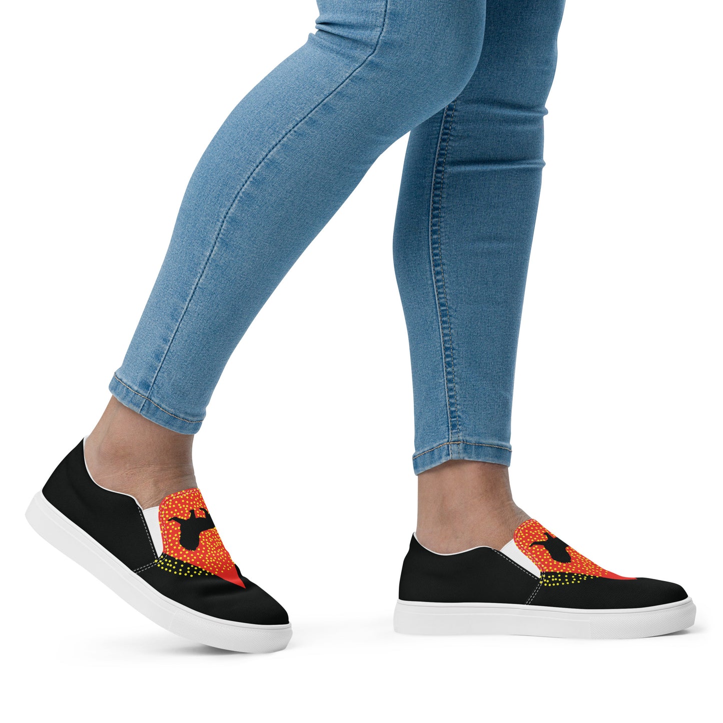 CENTER YOURSELF Women’s Slip-On Canvas Shoes