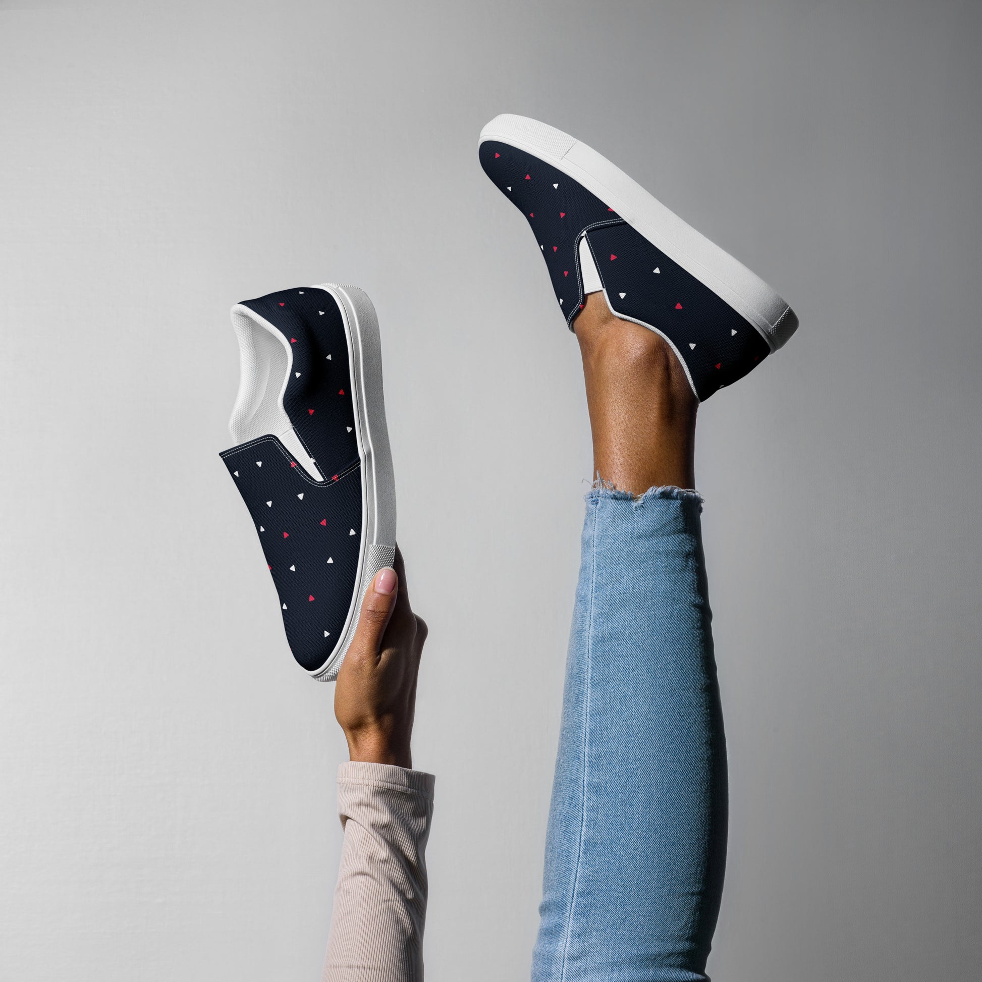 CELEBRATE GOOD TIMES Women’s Slip-On Canvas Shoes - SOULSKY