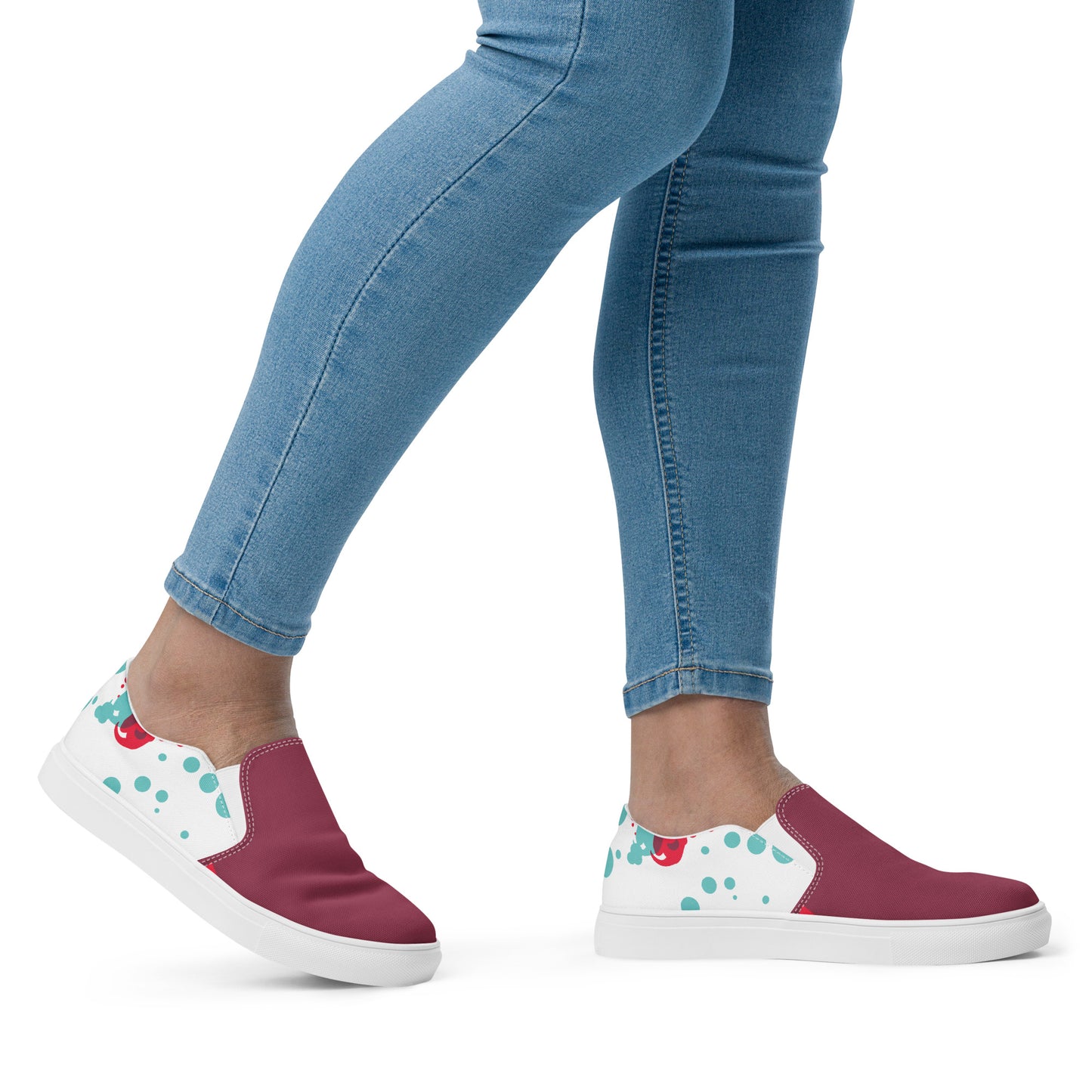ILLUMINATE Women’s Slip-On Canvas Shoes - SOULSKY