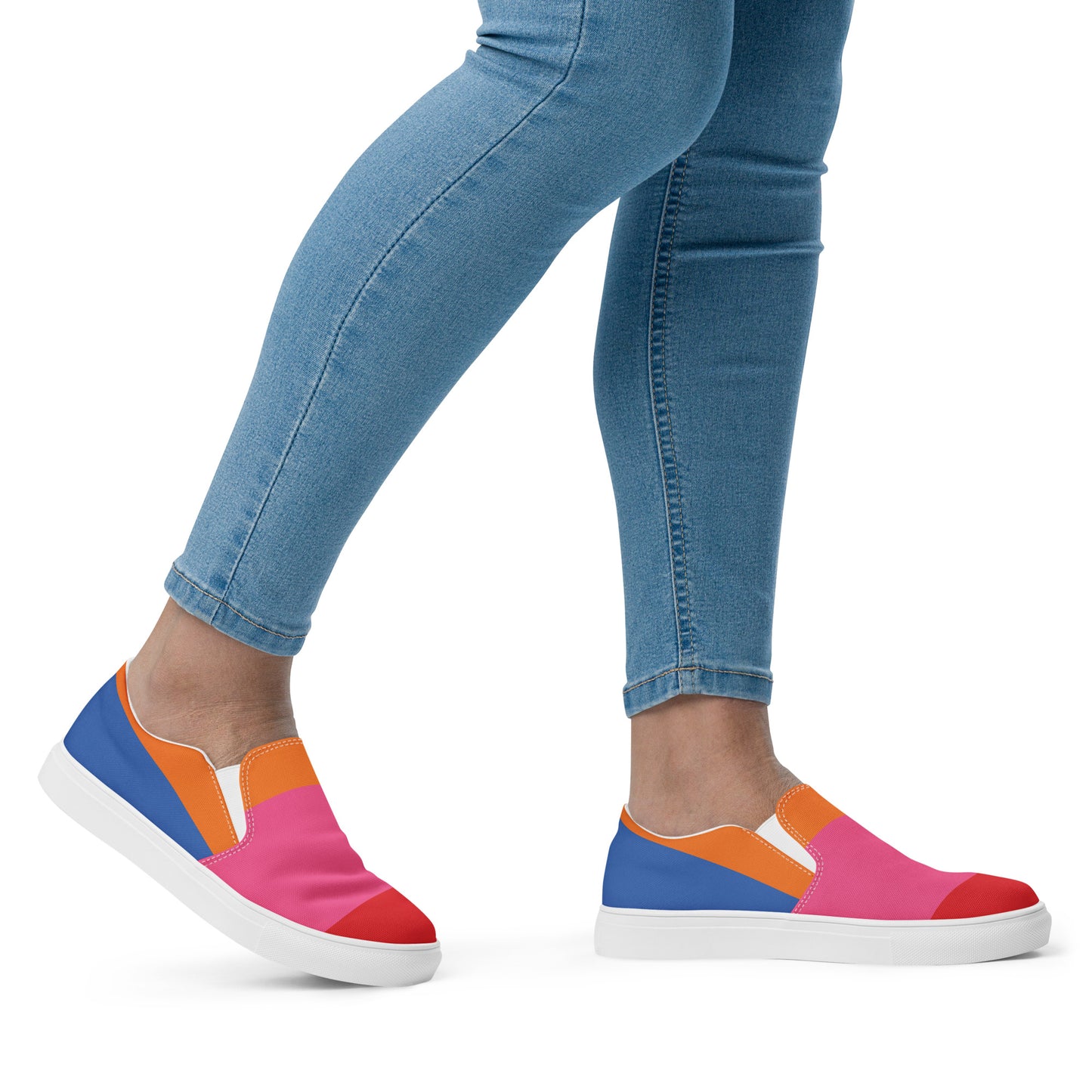 COLORFUL Women’s Slip-On Canvas Shoes (80's Flow)