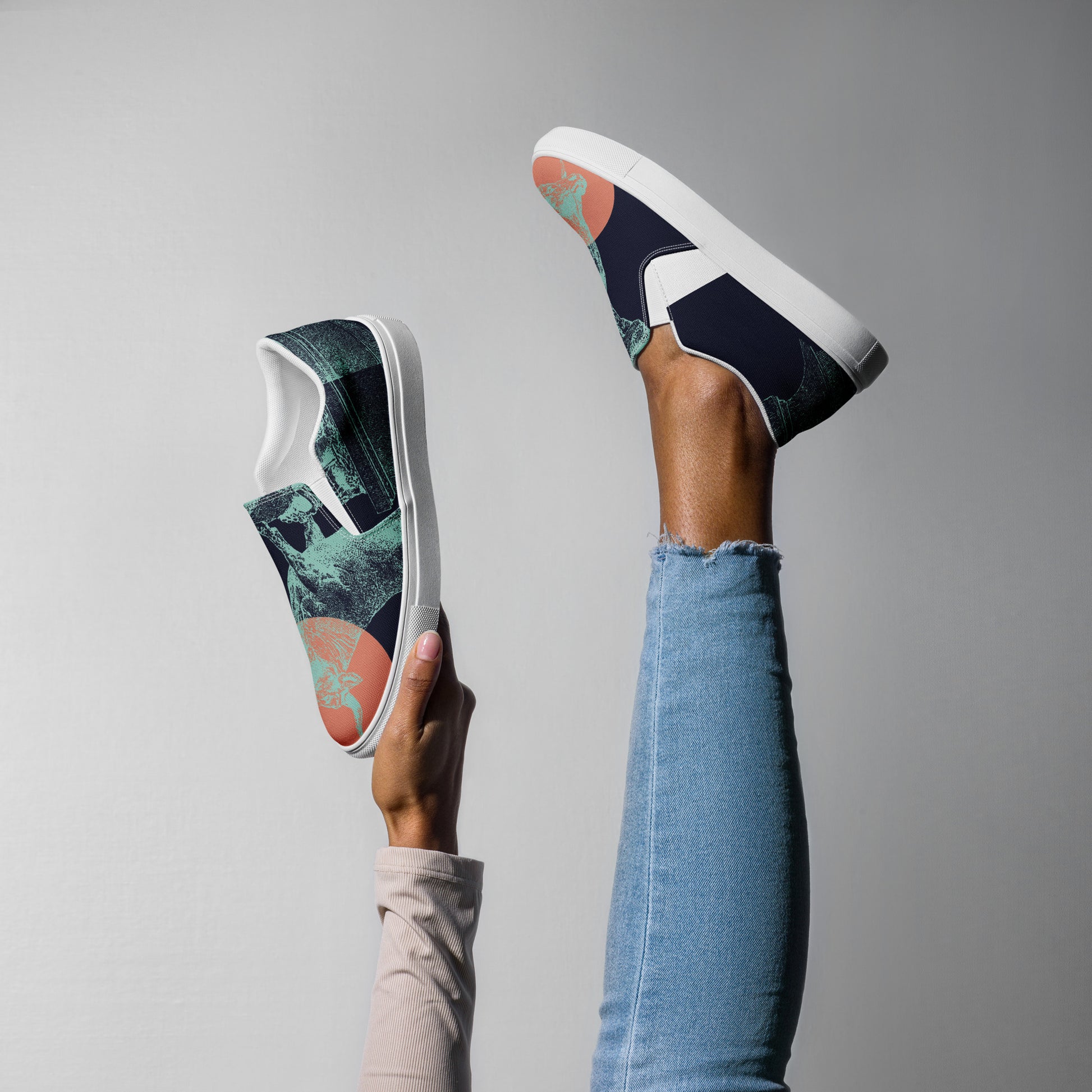 CARPE DIEM Women’s Slip-On Canvas Shoes - SOULSKY