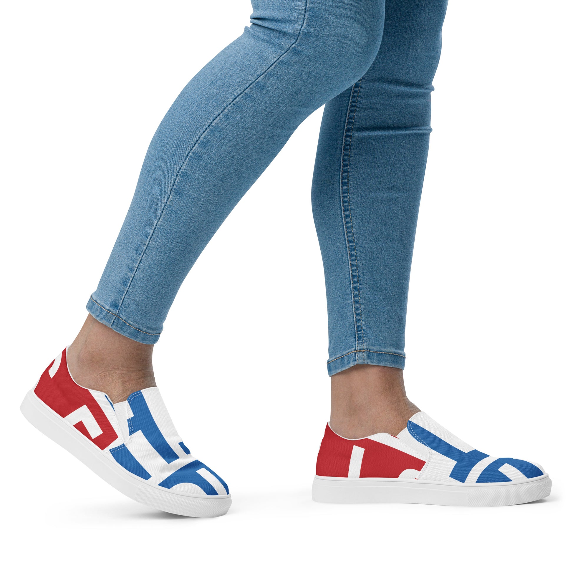 AFRICA ON THE RISE Women’s Slip-On Canvas Shoes - SOULSKY