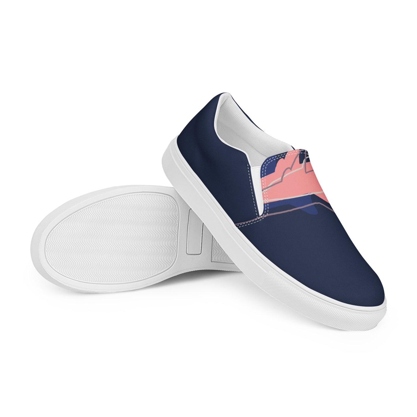 STAY THE COURSE Women’s Slip-On Canvas Shoes