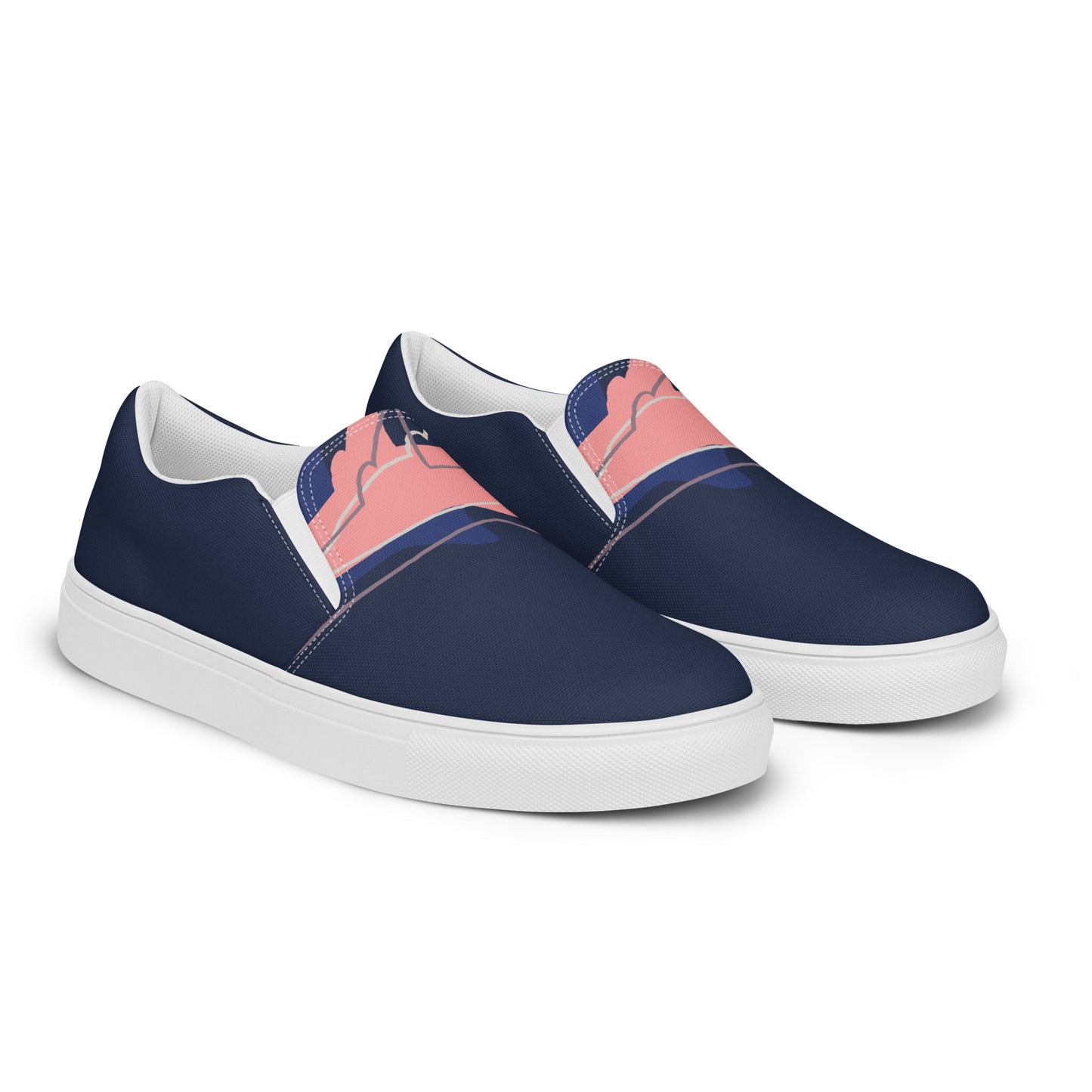 STAY THE COURSE Women’s Slip-On Canvas Shoes
