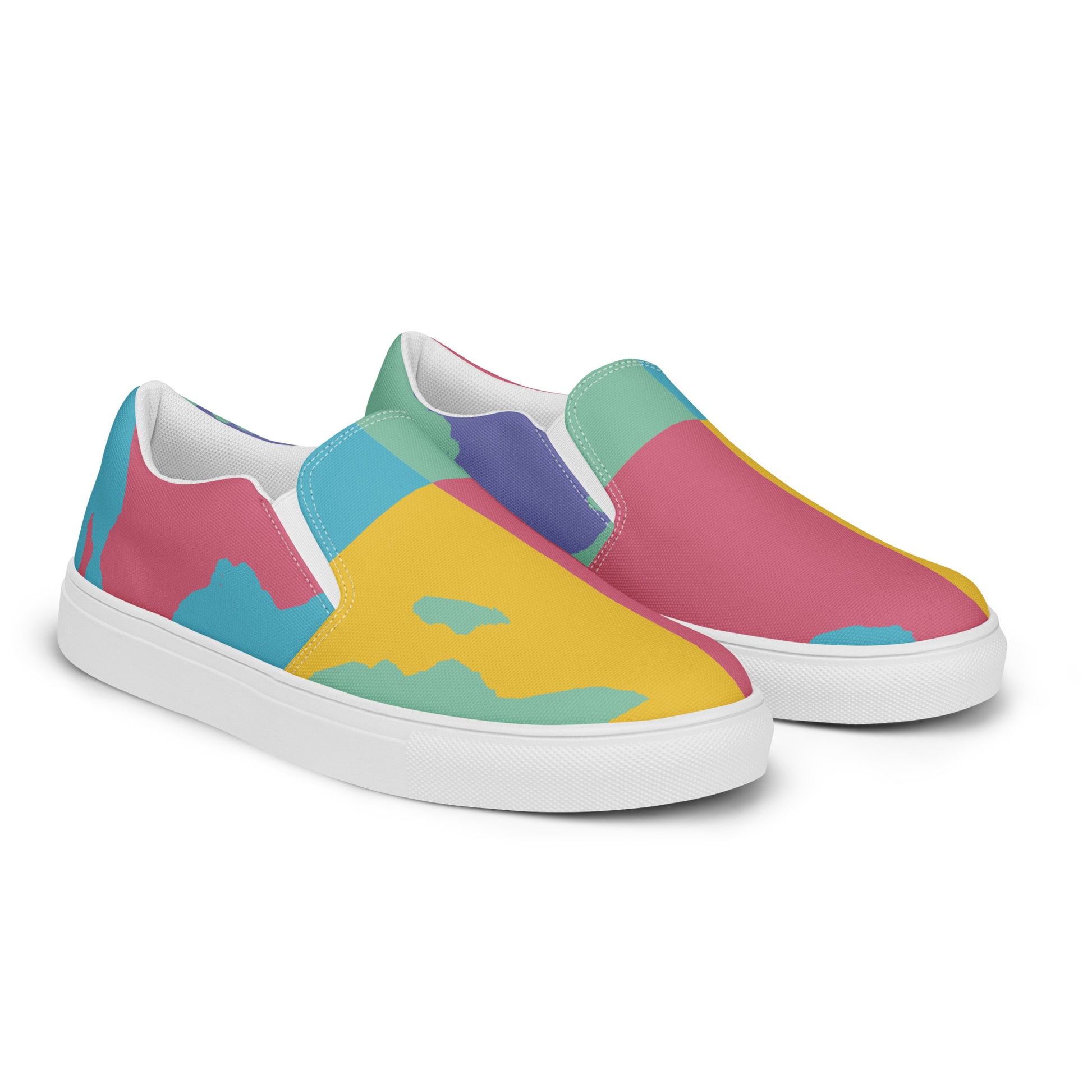 AFRICA WARHOL Women’s Slip-On Canvas Shoes (Retro) - SOULSKY