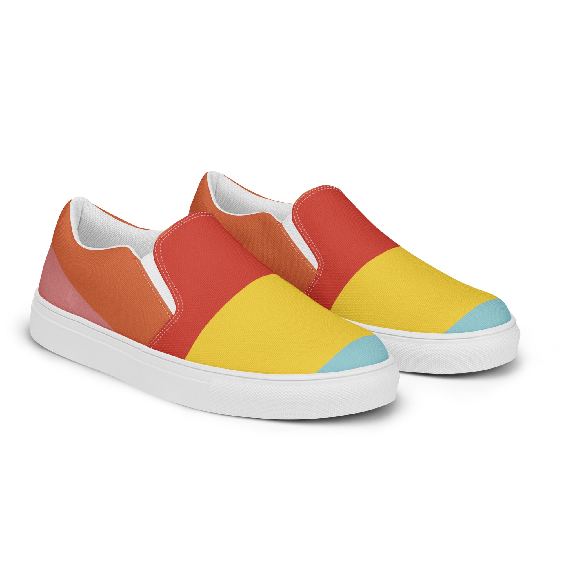 COLORFUL Women’s Slip-On Canvas Shoes - SOULSKY